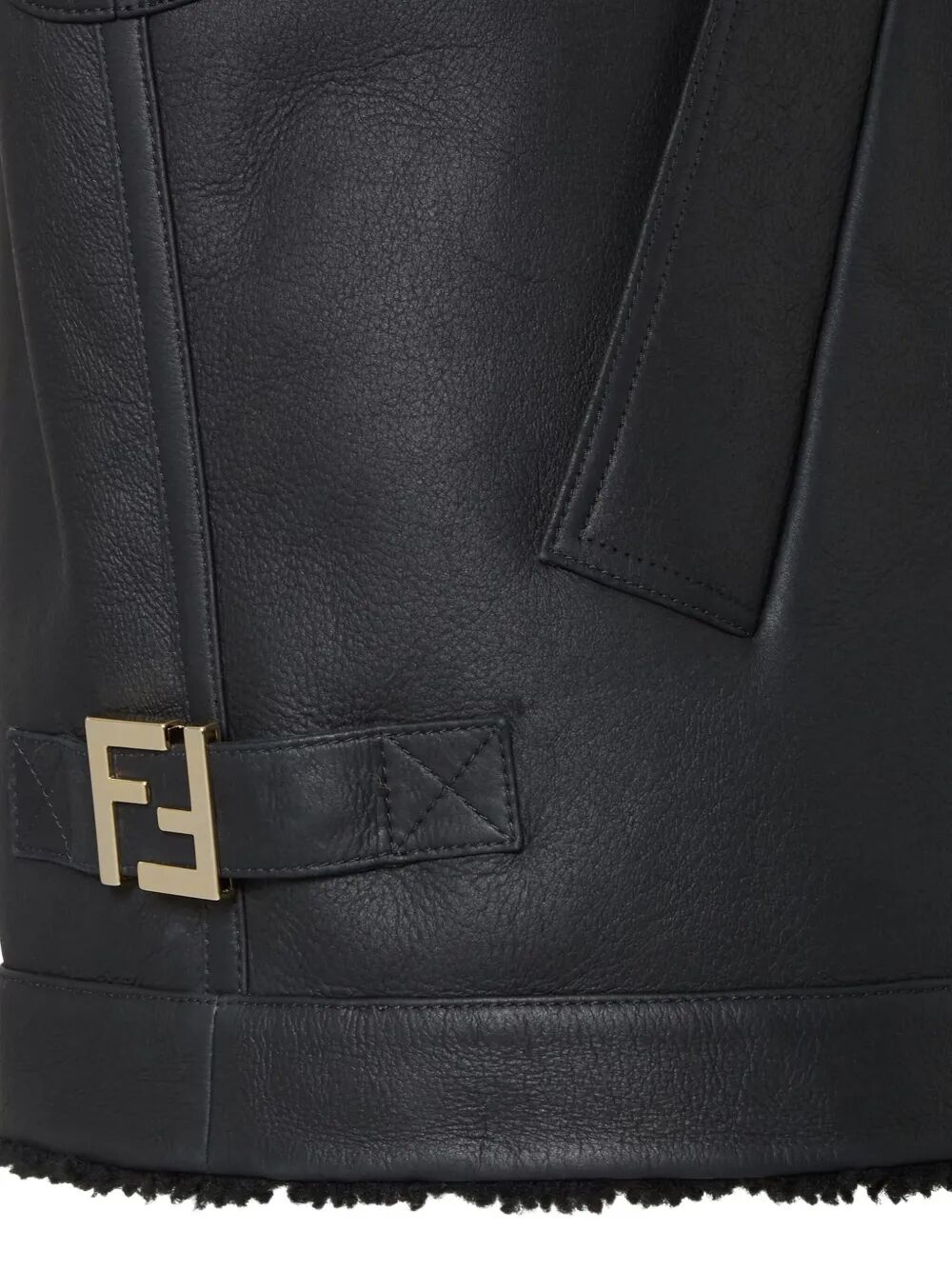 Fendi Women Nappa Shearling Gilet FENDI