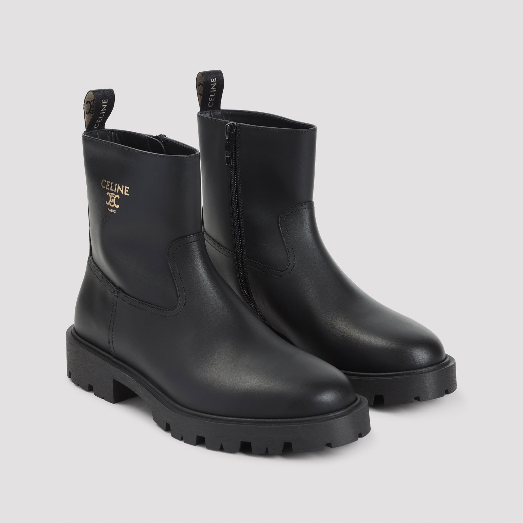 Celine Zipped 35 Boots Women CELINE