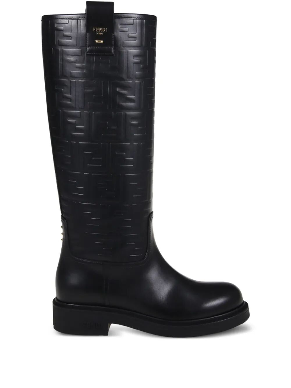 Fendi Women Fendi Filo Stamped Ff Motif High Boots FENDI
