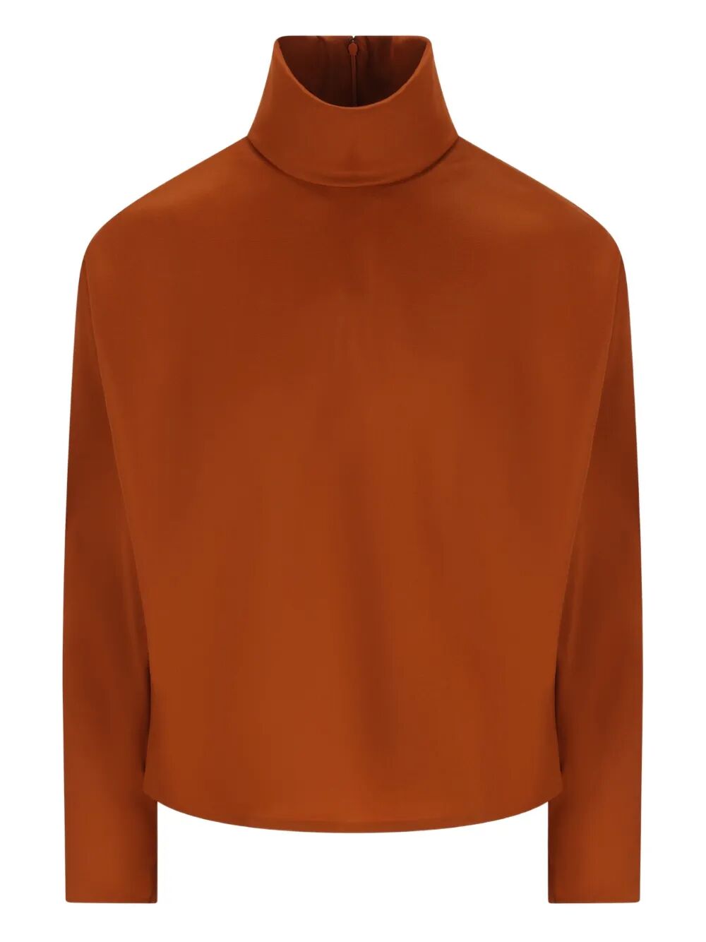 Saint Laurent Women High-Neck Satin Top SAINT LAURENT