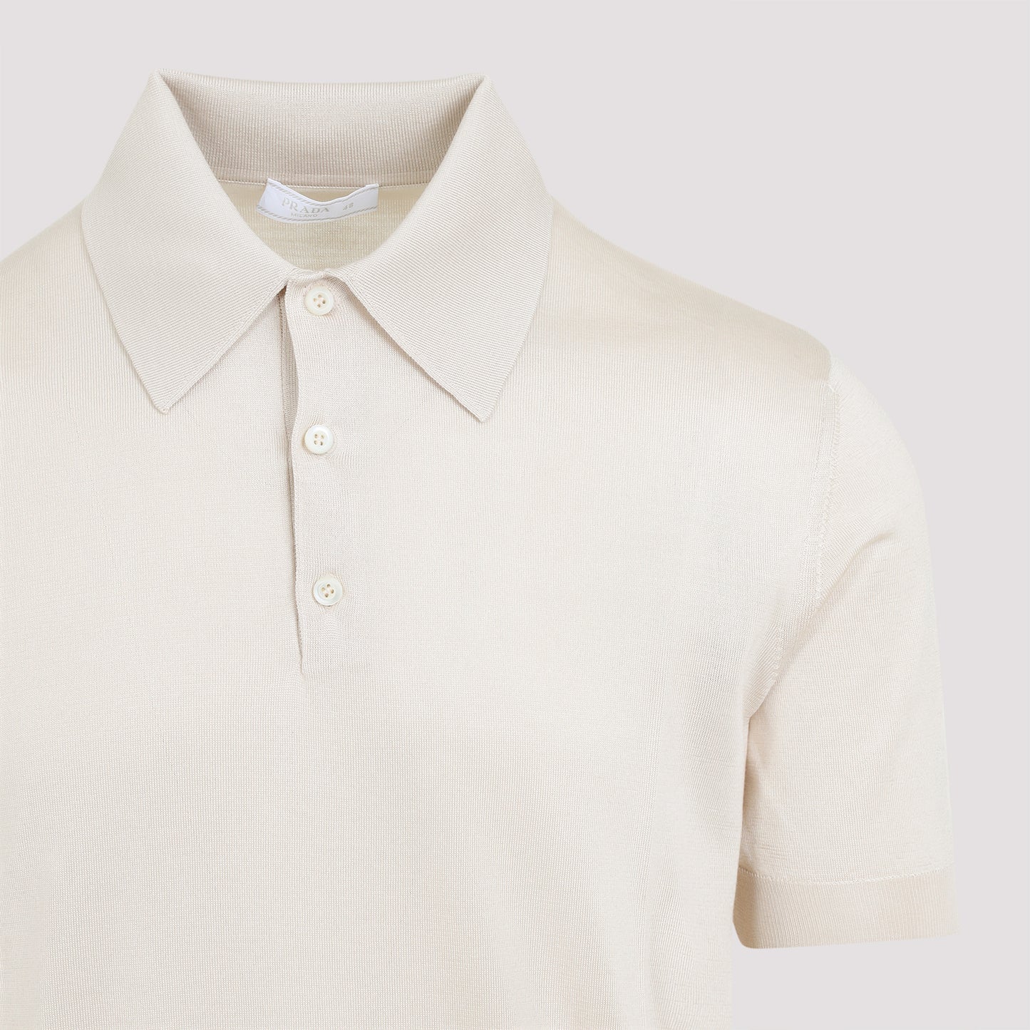 Prada Silk Polo Men PRADA