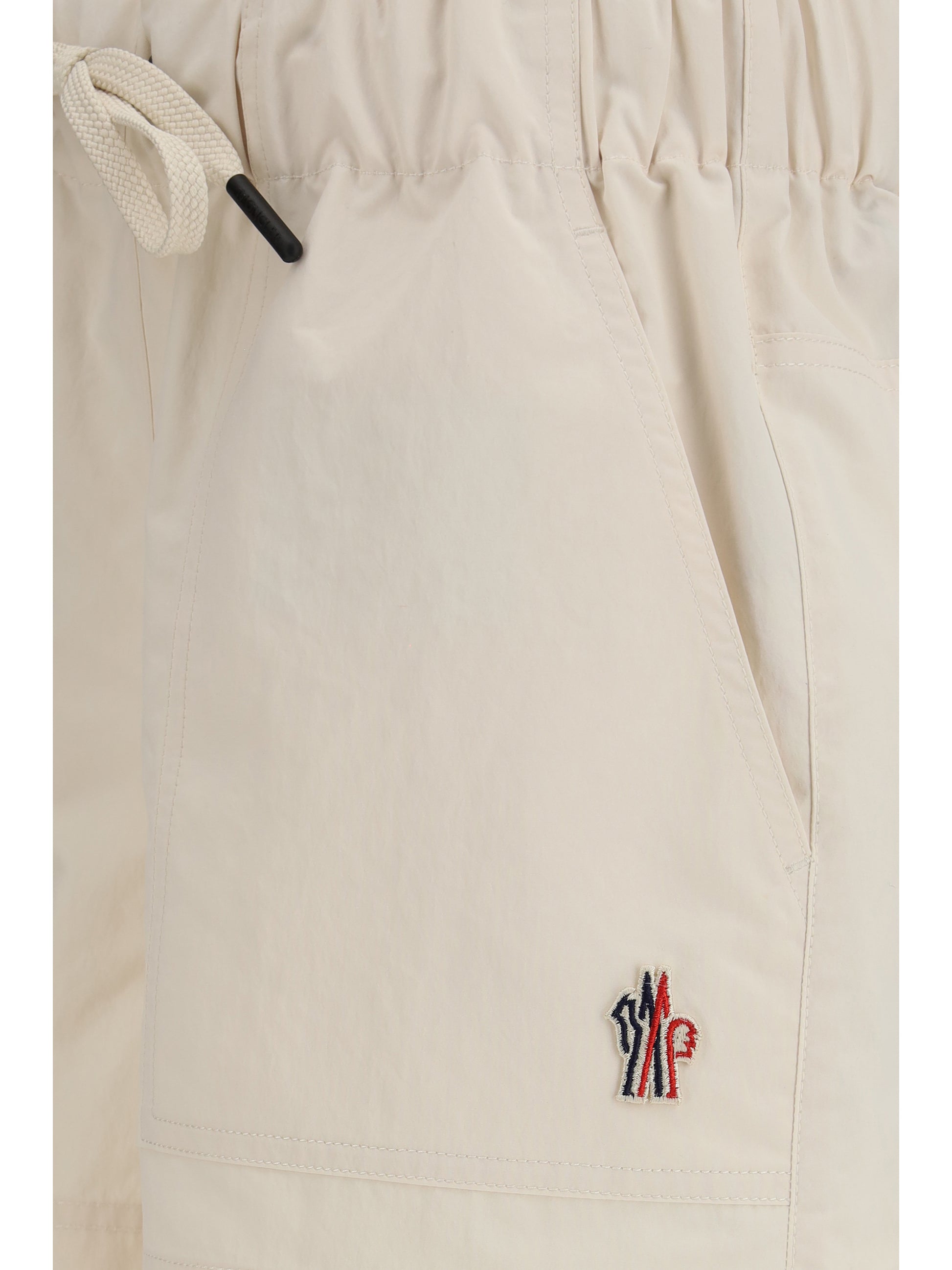 Moncler Grenoble Women Embroidered Shorts MONCLER GRENOBLE
