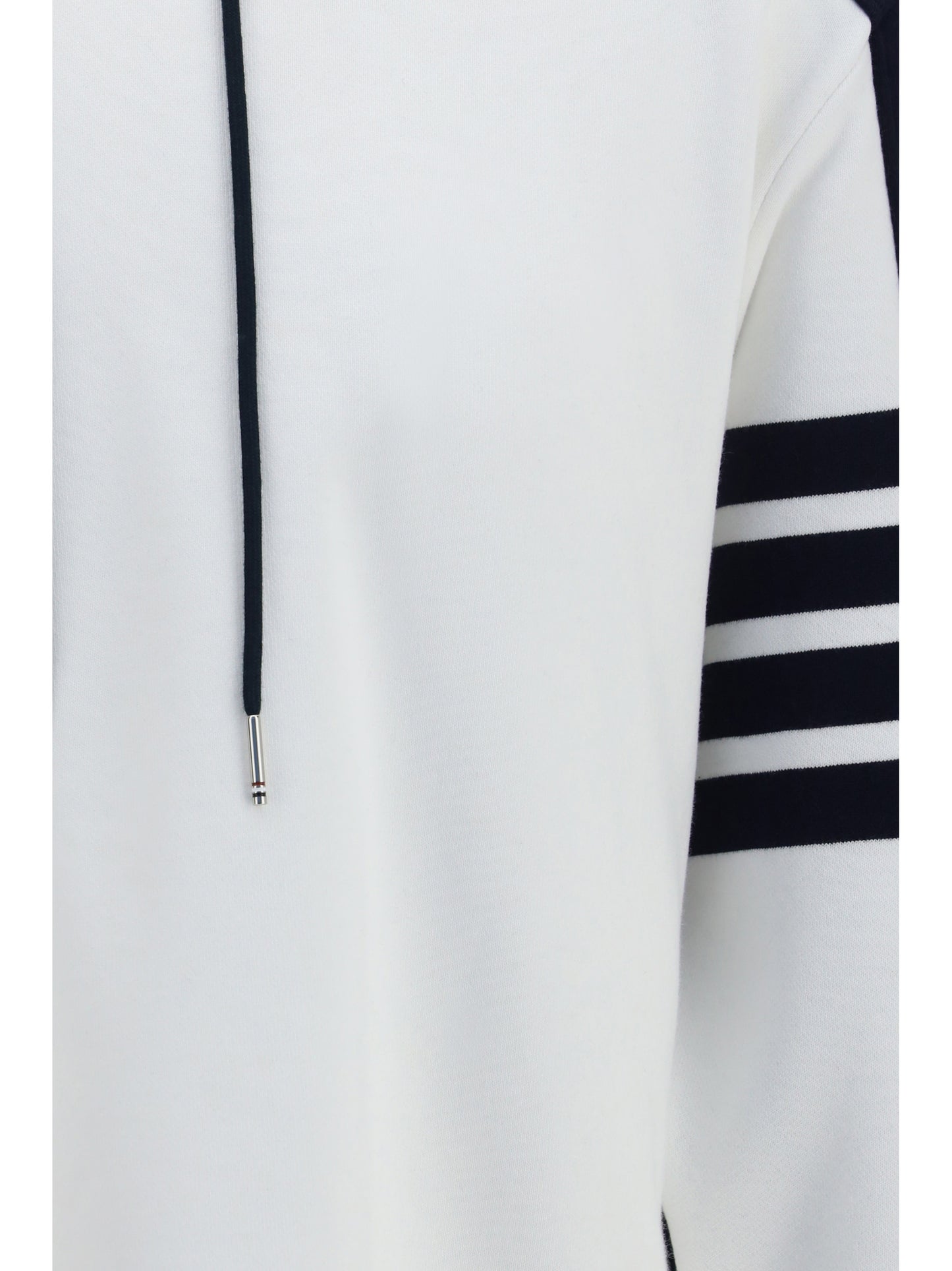 Thom Browne Men Loopback Colorblock Hooded Sweatshirt THOM BROWNE