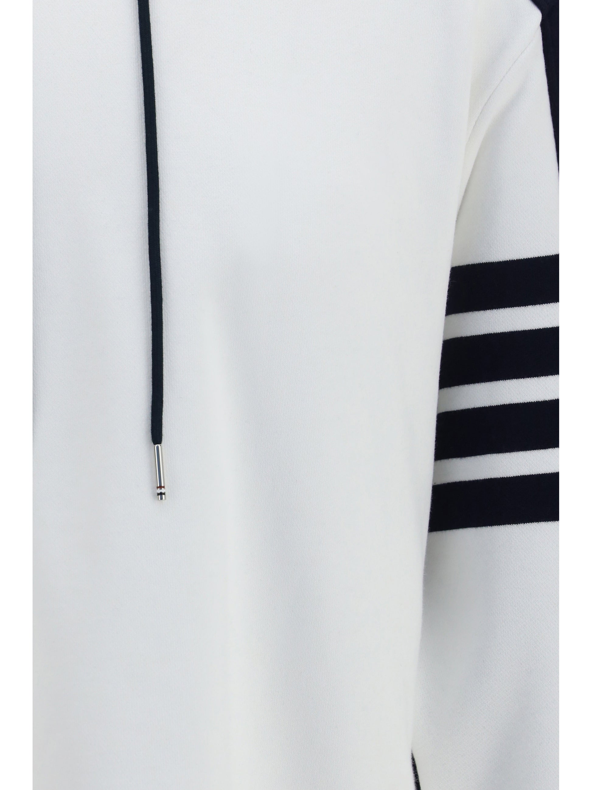 Thom Browne Men Loopback Colorblock Hooded Sweatshirt THOM BROWNE