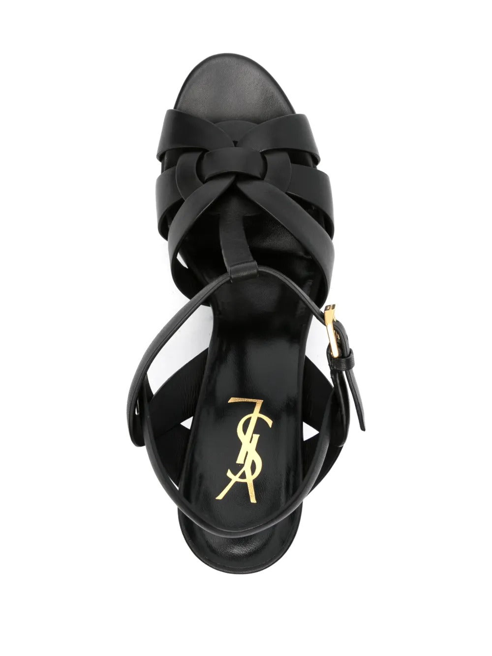 Saint Laurent Women Tribute Platform Sandals In Smooth Leather SAINT LAURENT