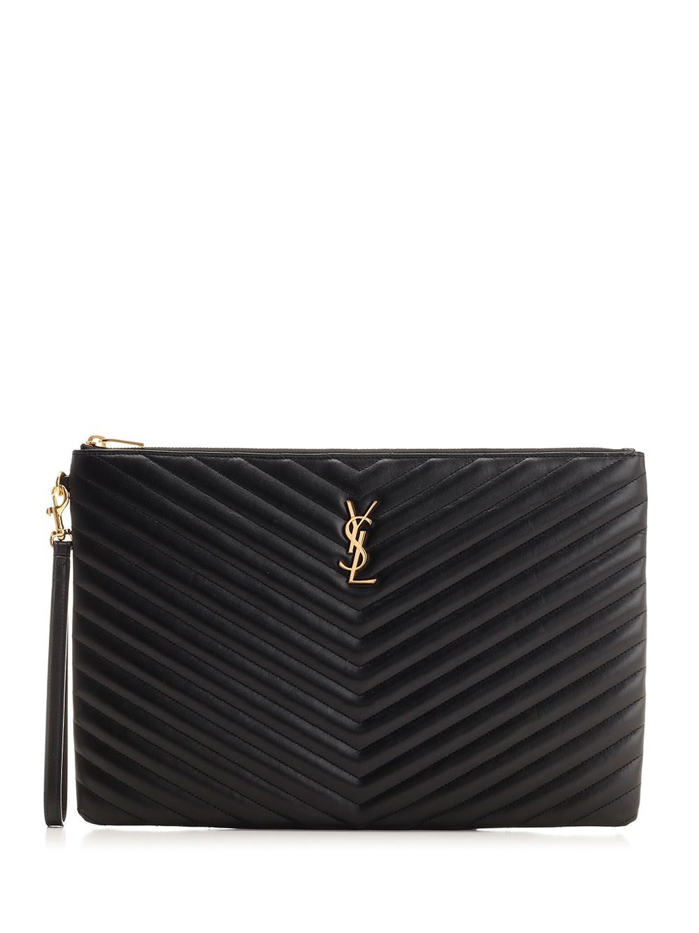 Saint Laurent Women Monogram Pouch SAINT LAURENT