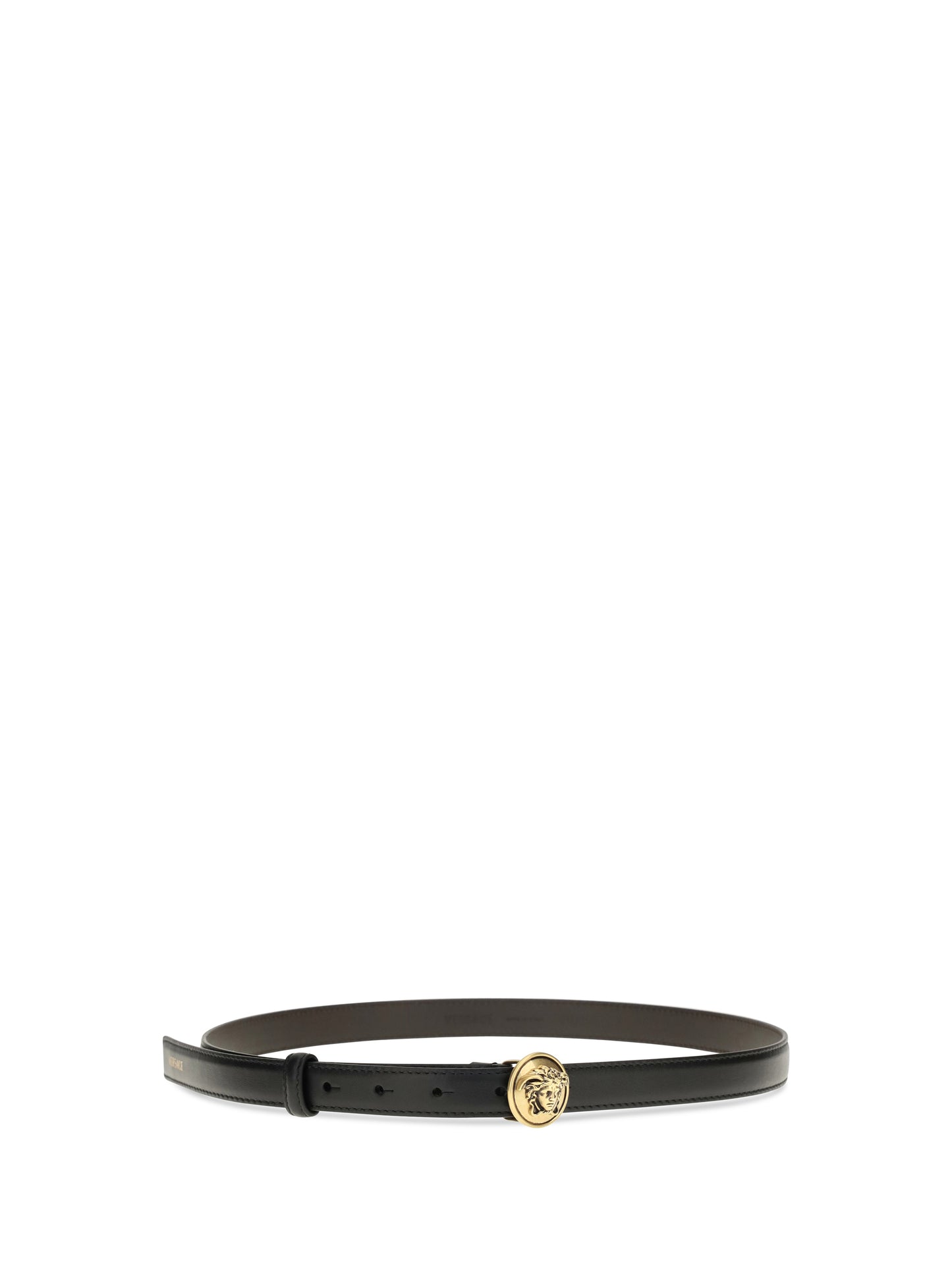 Versace Women Logo Leather Belt VERSACE