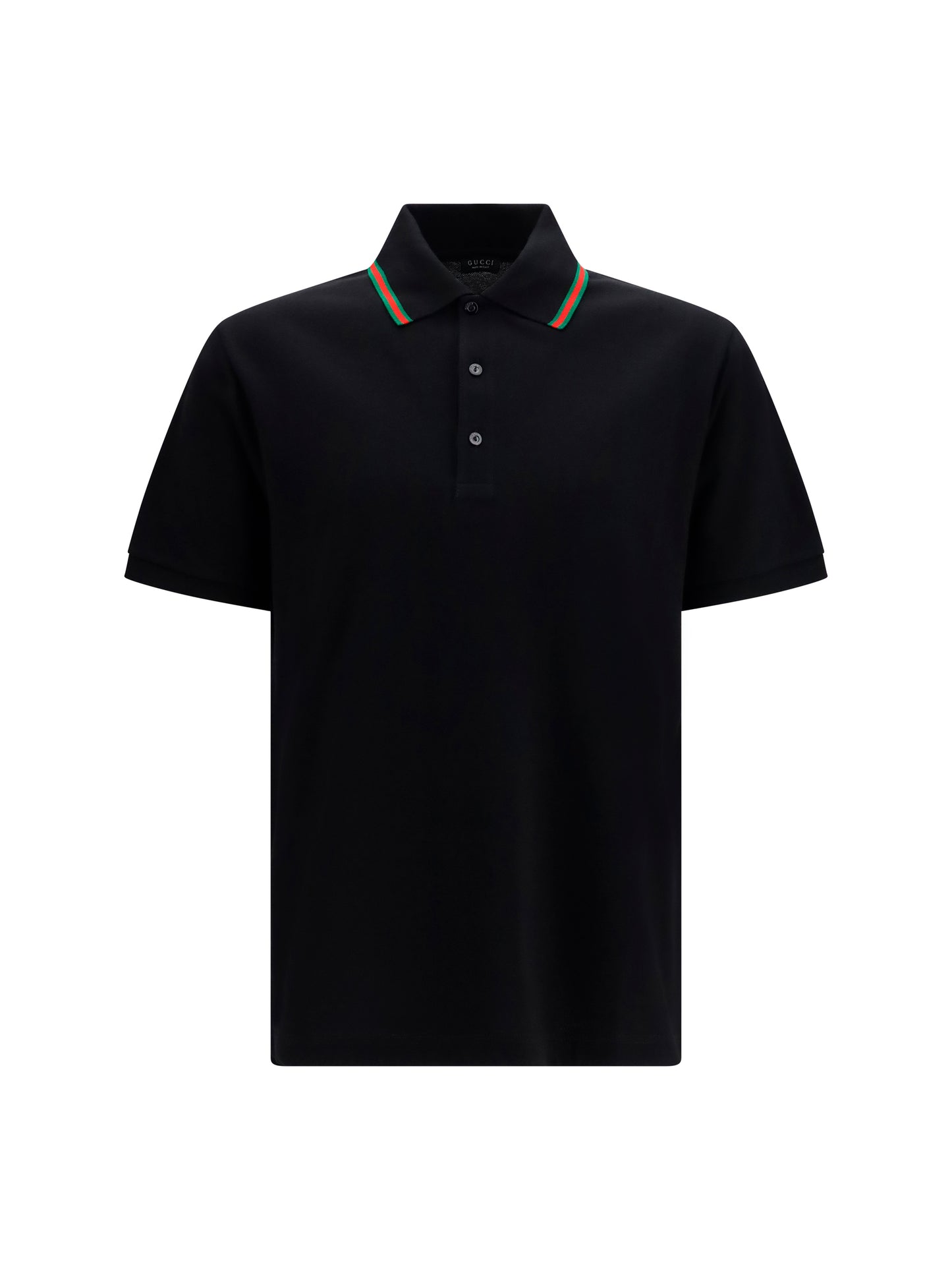 Gucci Men Cotton Piqué Jersey Polo Shirt GUCCI