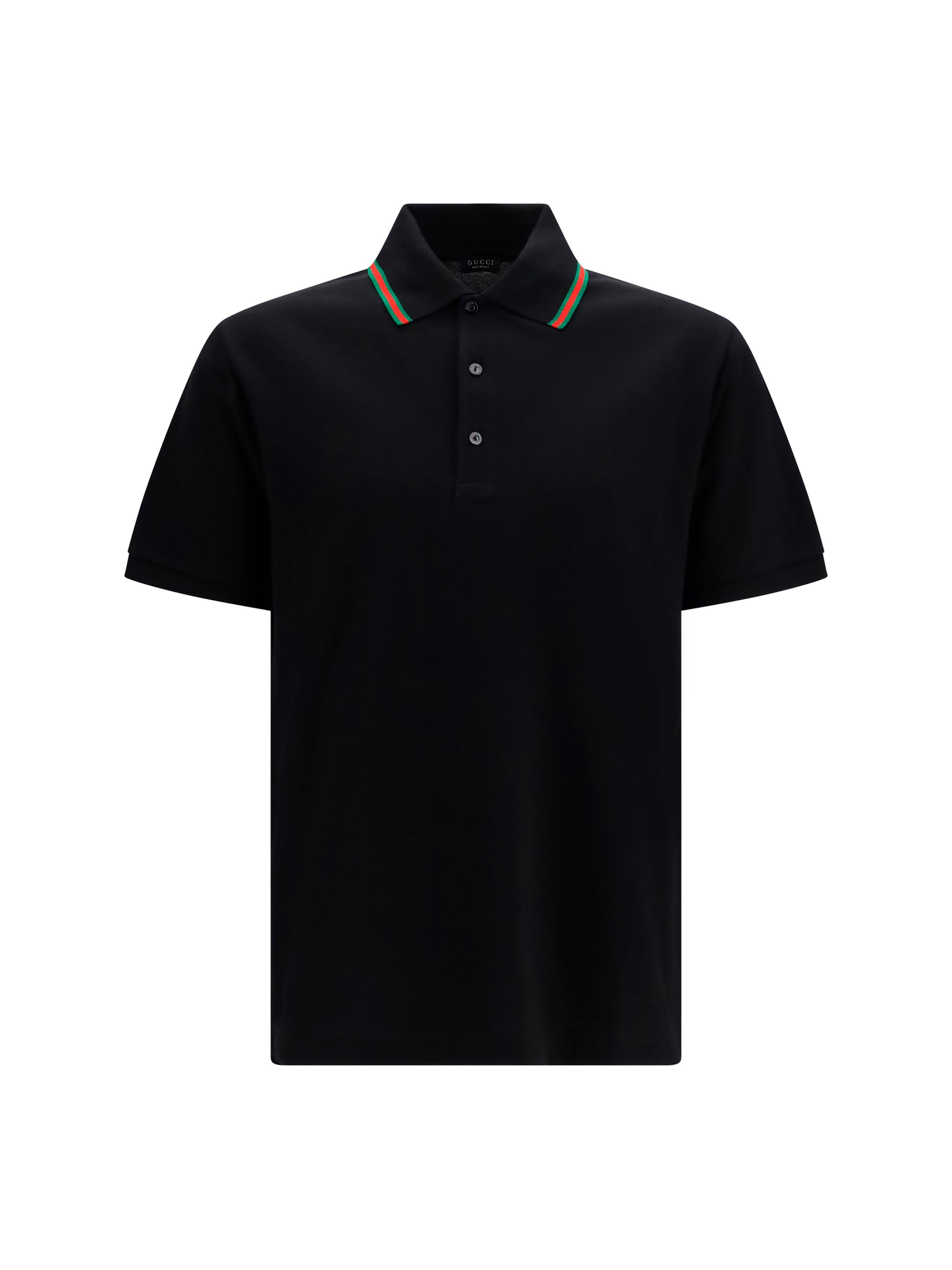 Gucci Men Cotton Piqué Jersey Polo Shirt GUCCI