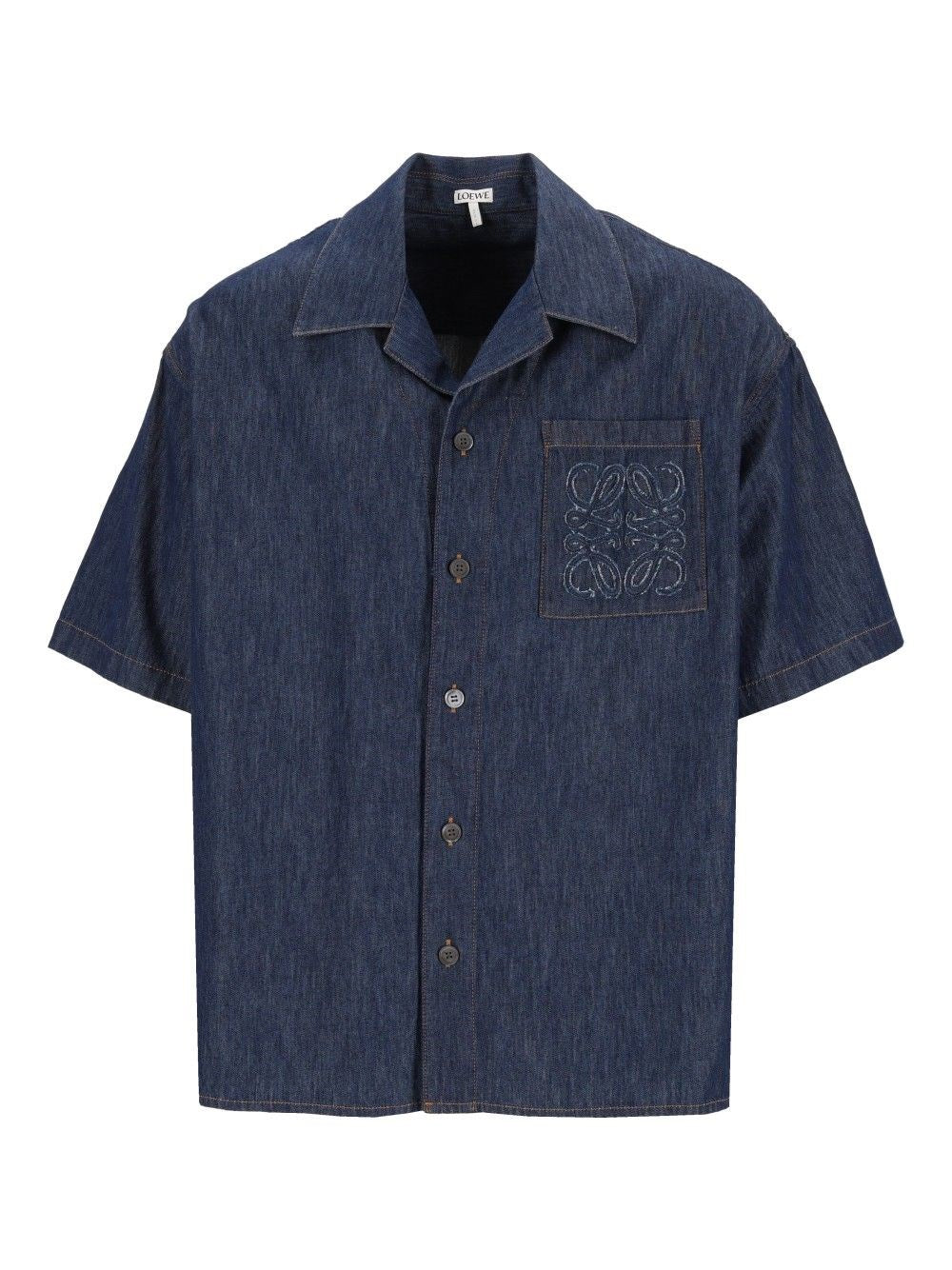 Loewe Men Short-Sleeved Shirt In Cotton LOEWE