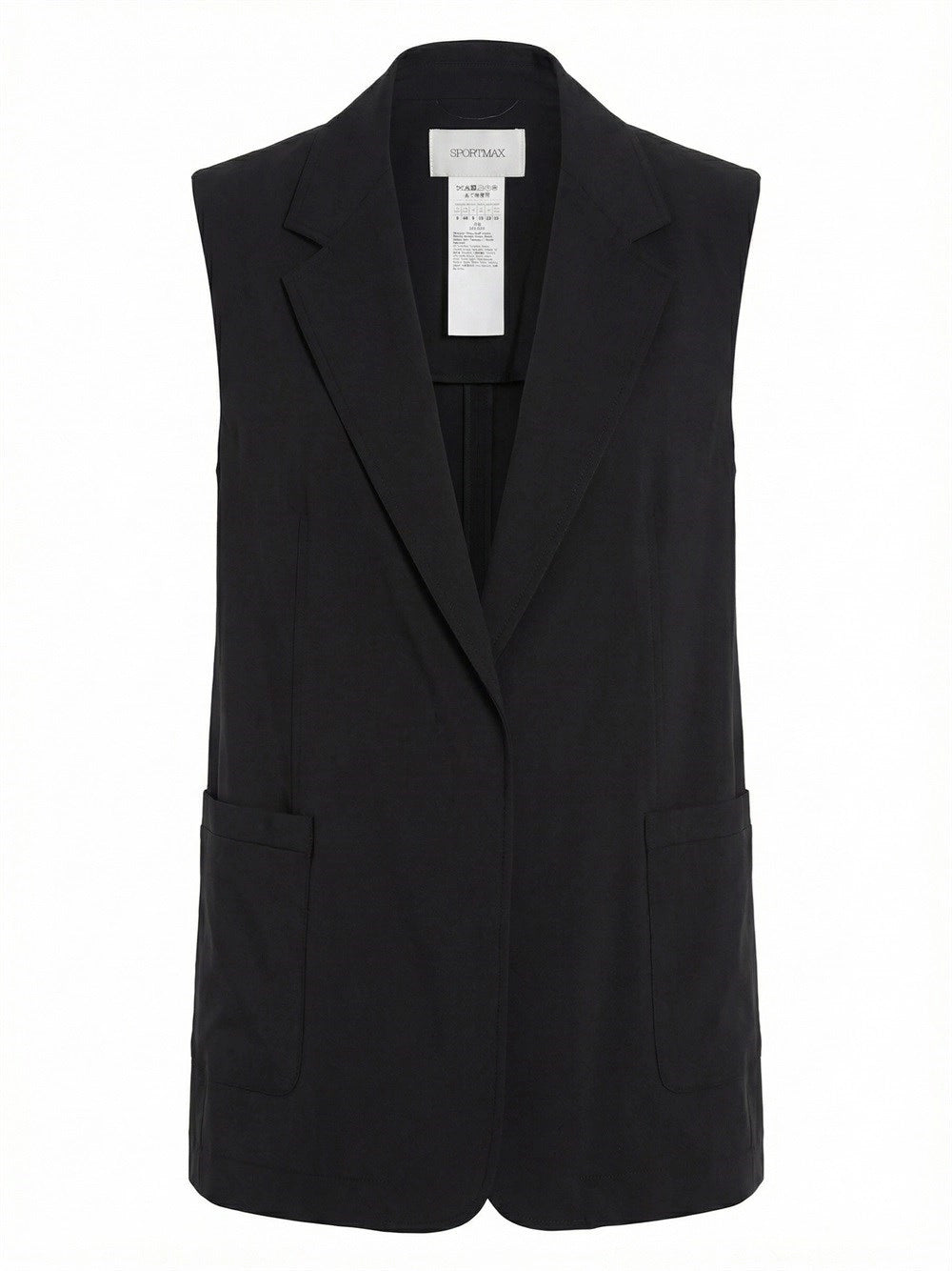 Sportmax Women Sleeveless Jacket SPORTMAX