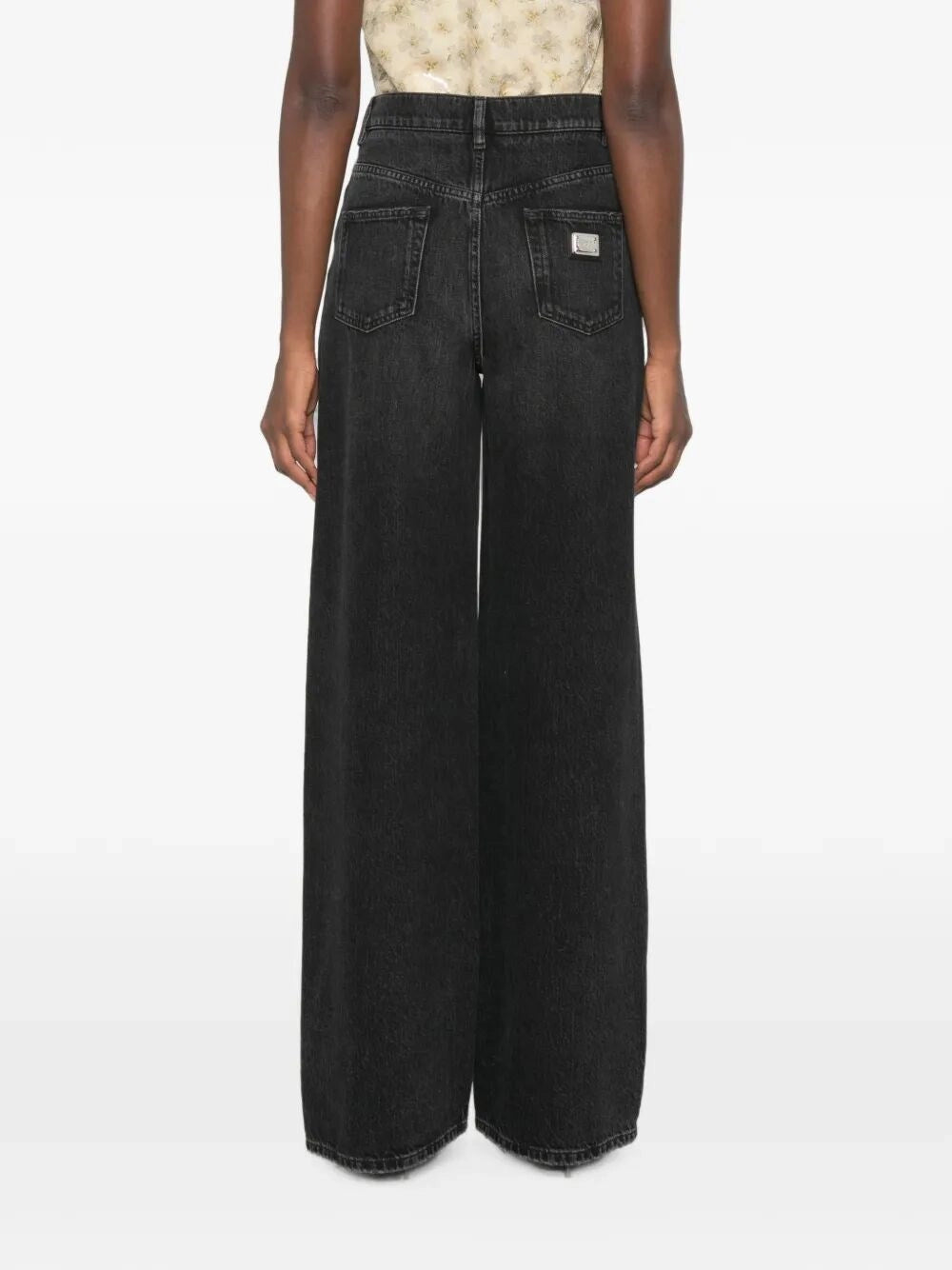 Dolce & Gabbana Women Wide Leg Jeans DOLCE & GABBANA