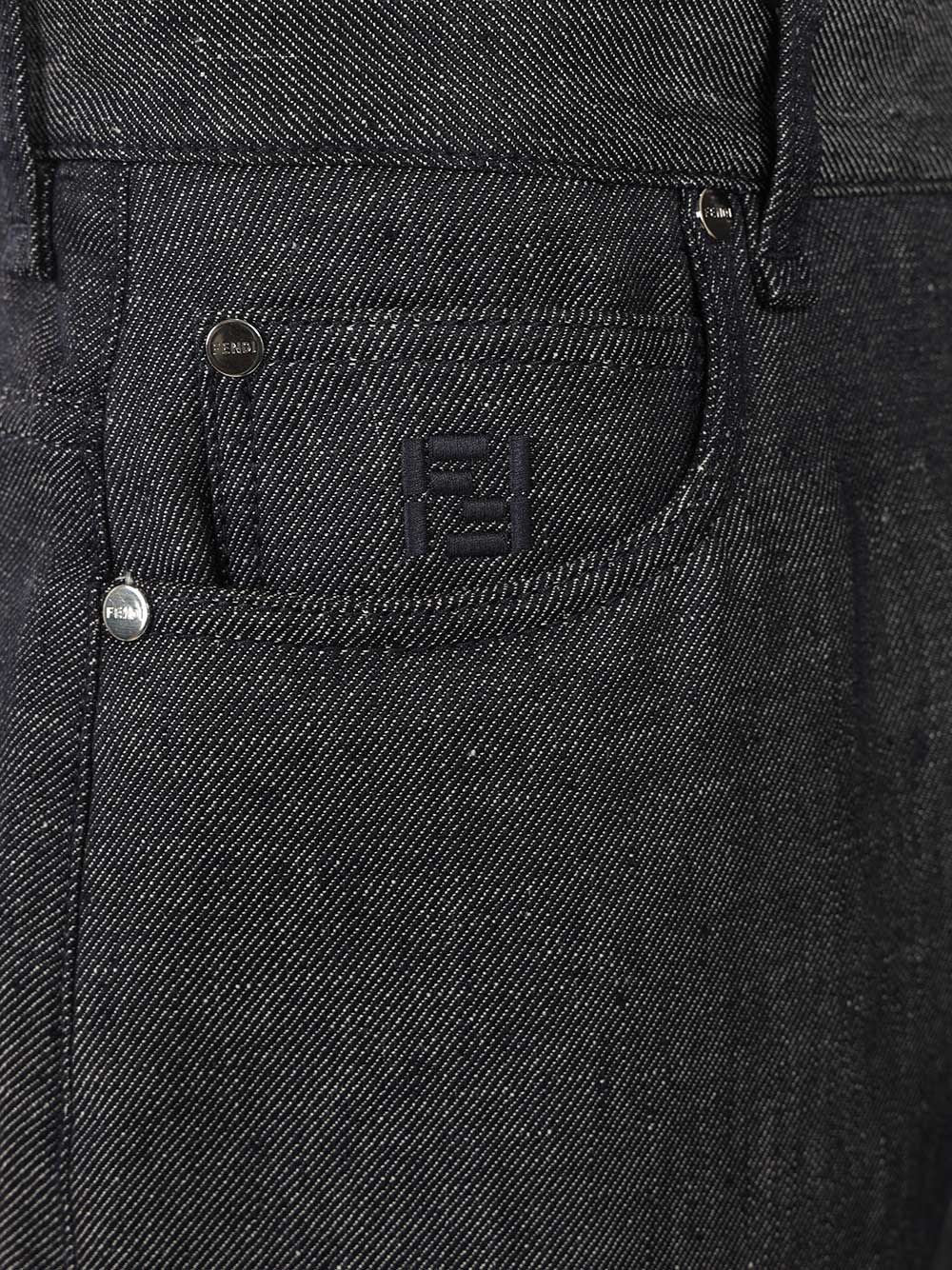 Fendi Men 5-Pocket Jeans FENDI