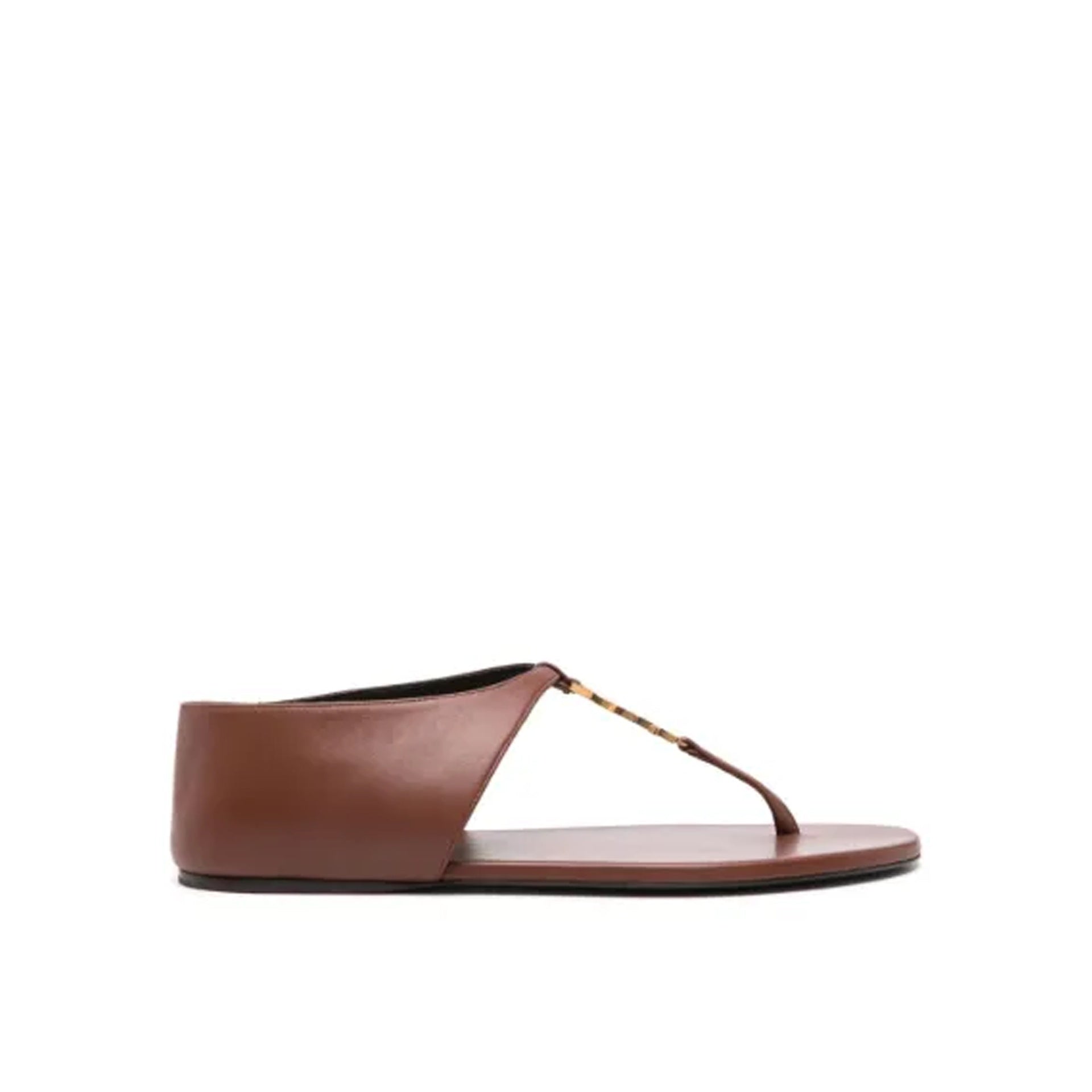 Saint Laurent Cassandra Logo Plaque Sandals Women SAINT LAURENT