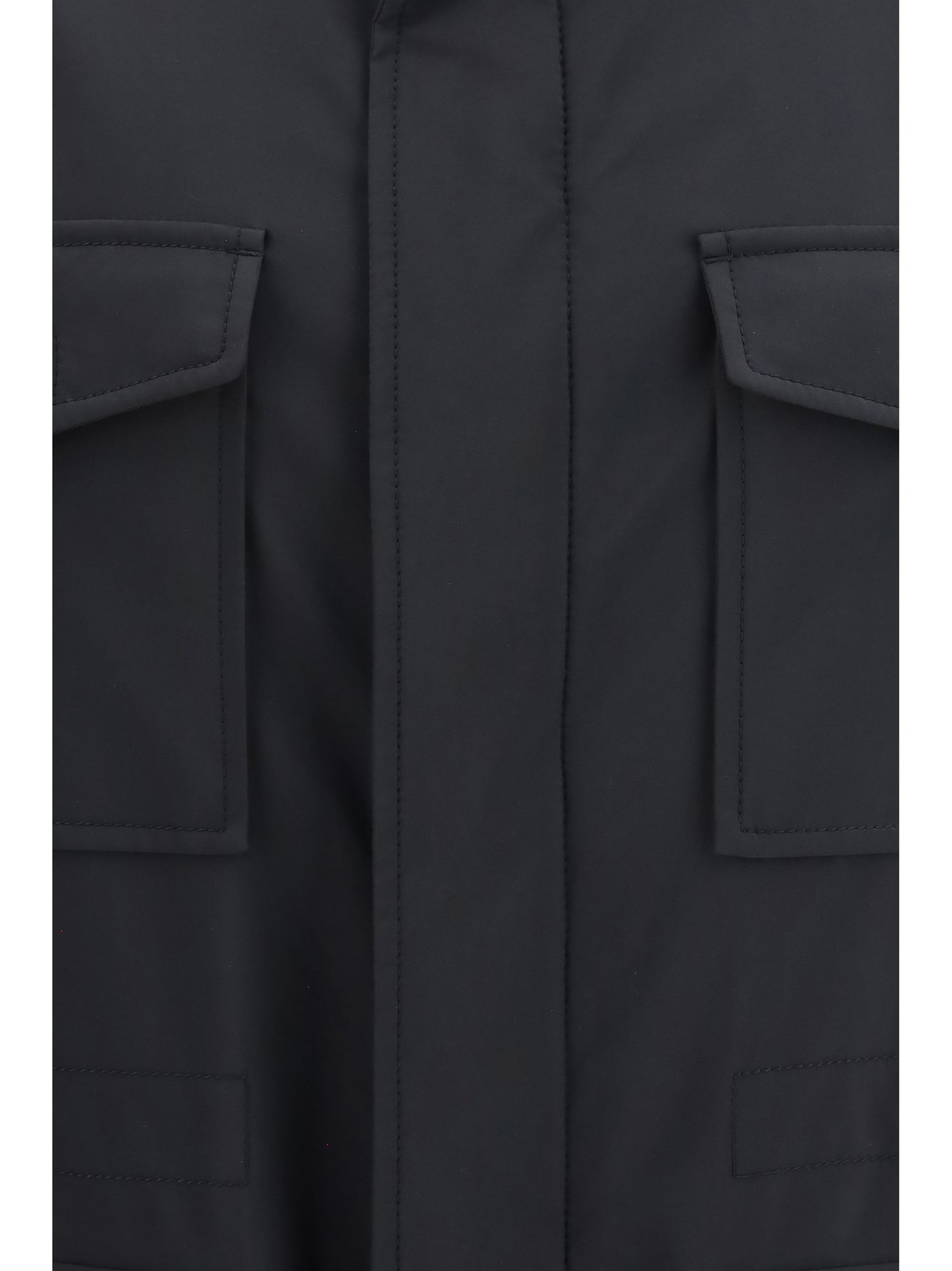 Brioni Men Performa Wool Blend Sahariana Jacket BRIONI