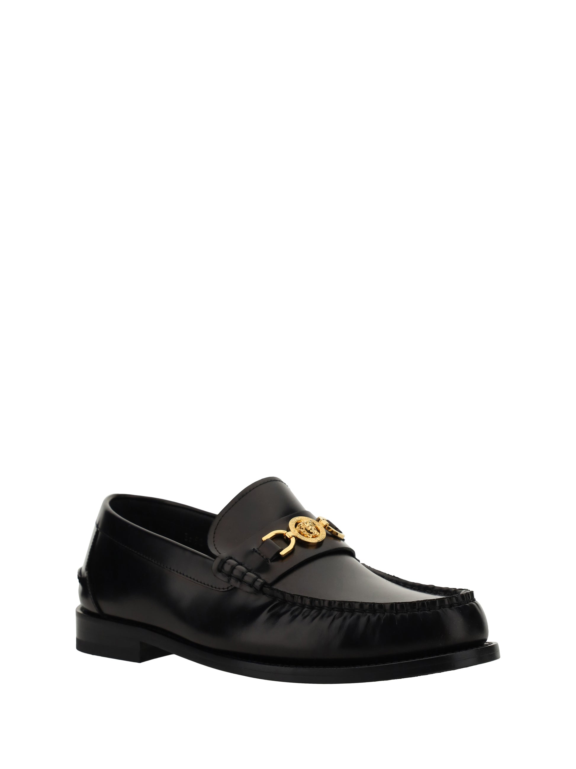 Versace Men Leather Loafers VERSACE