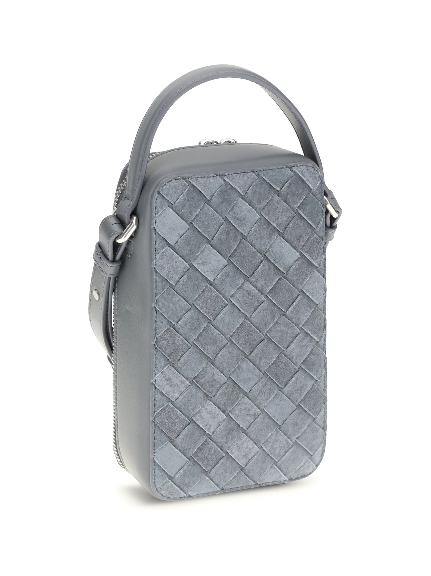 Bottega Veneta Men Woven Phone Case BOTTEGA VENETA