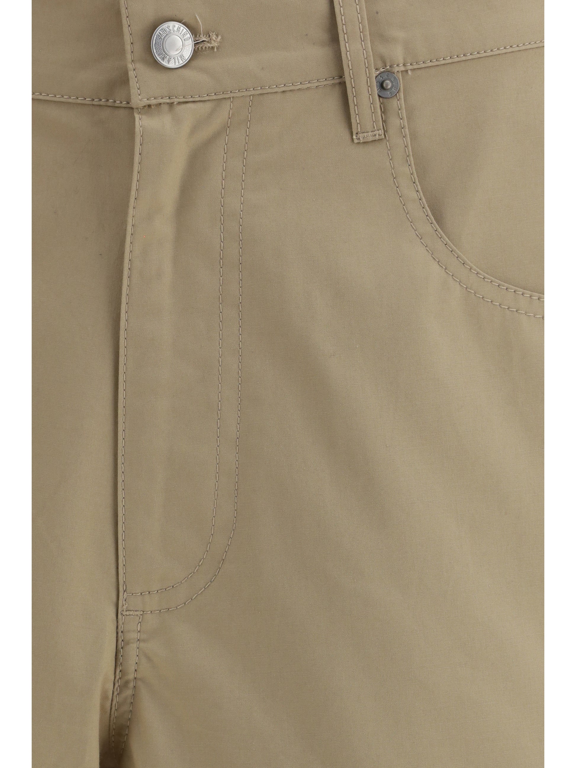 Moschino Men Long Bermuda Shorts In Cotton MOSCHINO