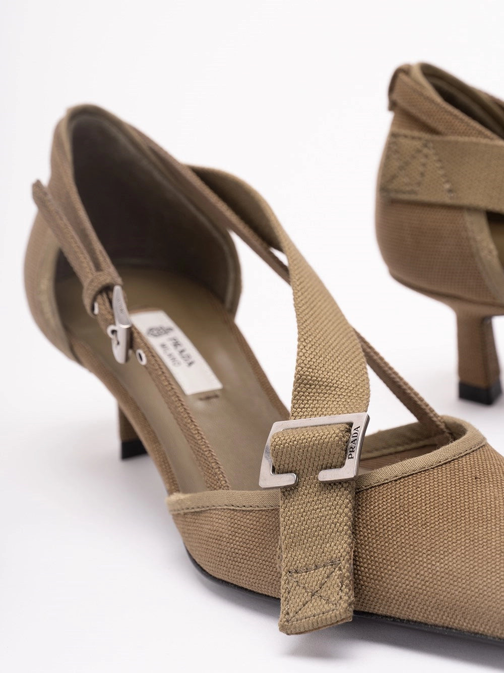 Prada Women Cotton Pumps PRADA