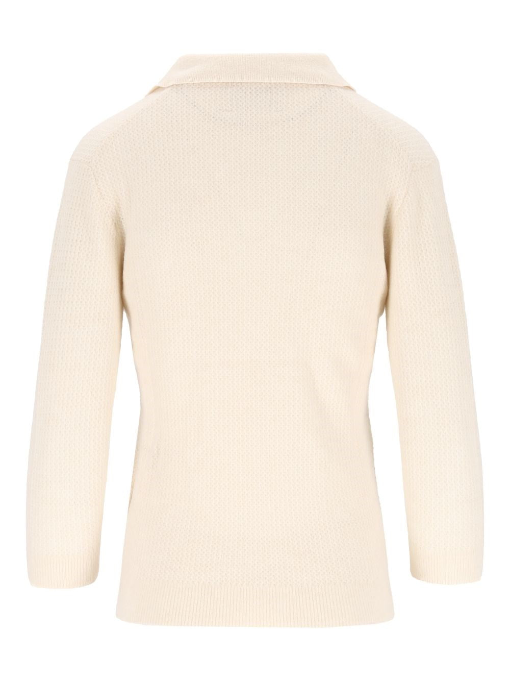 Marant Etoile Women "Nathalie-Gb"  Blend Polo Sweater ISABEL MARANT ETOILE
