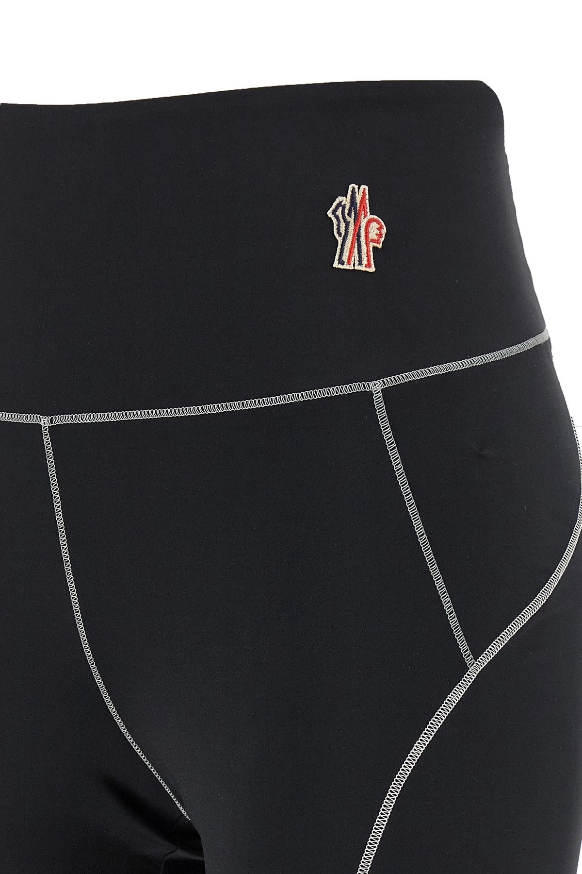 Moncler Grenoble Women Logo Patch Leggings MONCLER GRENOBLE