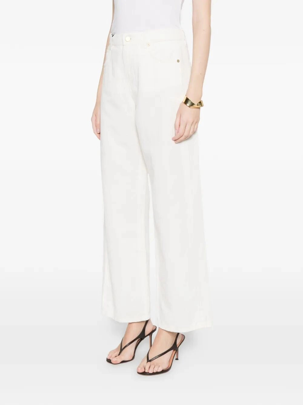 Max Mara Women Cotton And Linen Pants MAX MARA