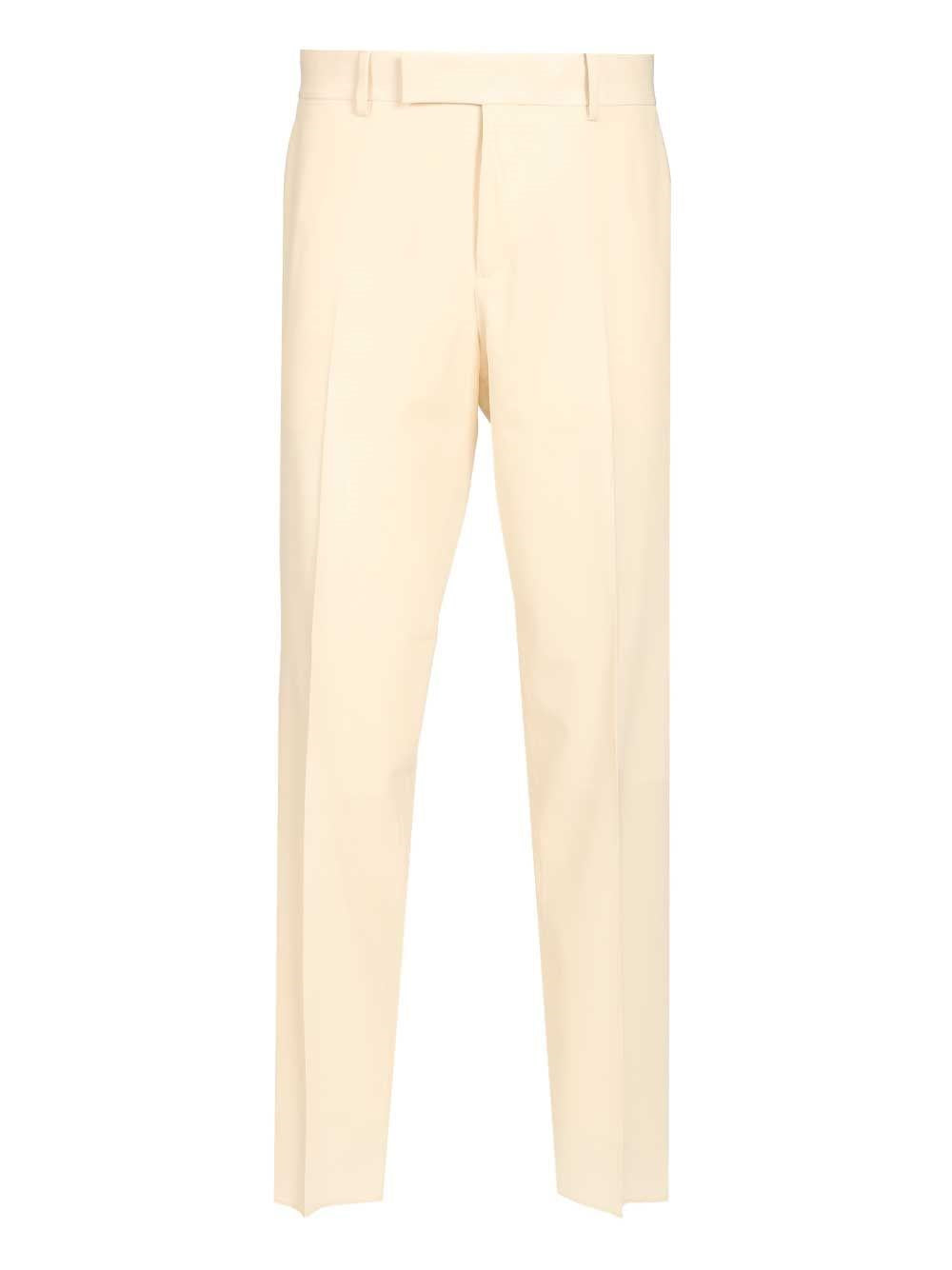 Fendi Men Adv - Look 77 - Straight Leg Gabardine Pants FENDI