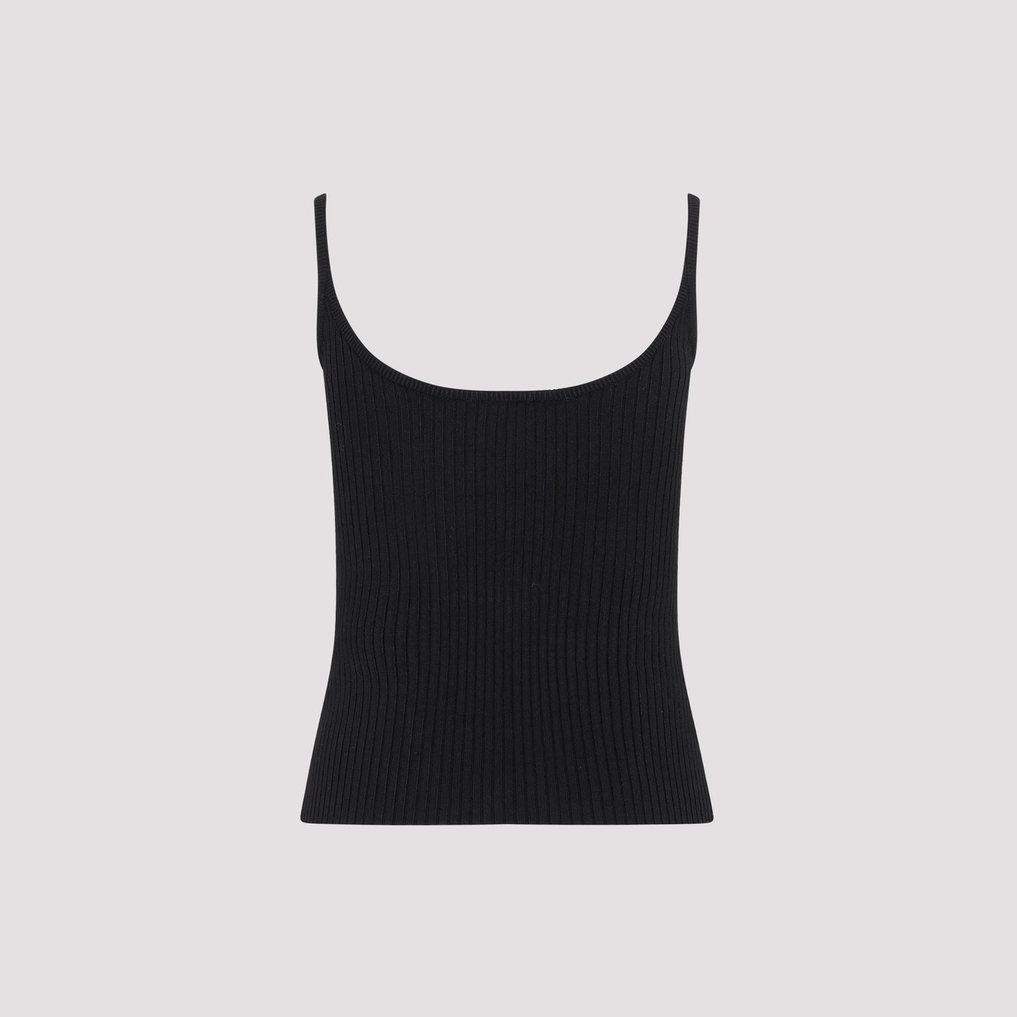 Courreges Rib Knit Tank Top Women COURREGES