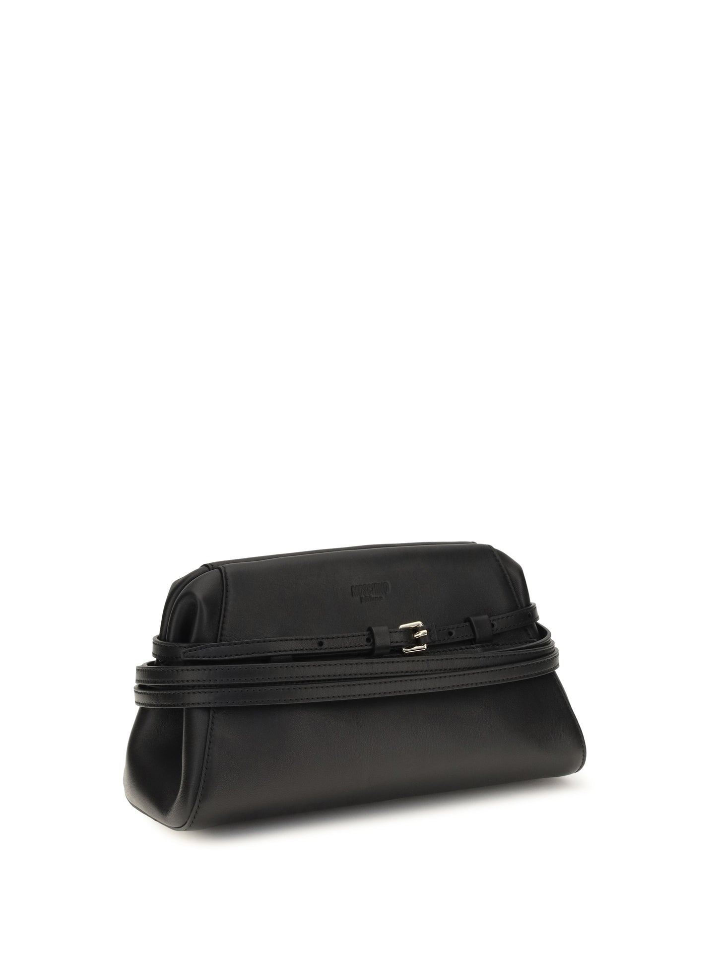Moschino Women Belt-Detail Clutch MOSCHINO