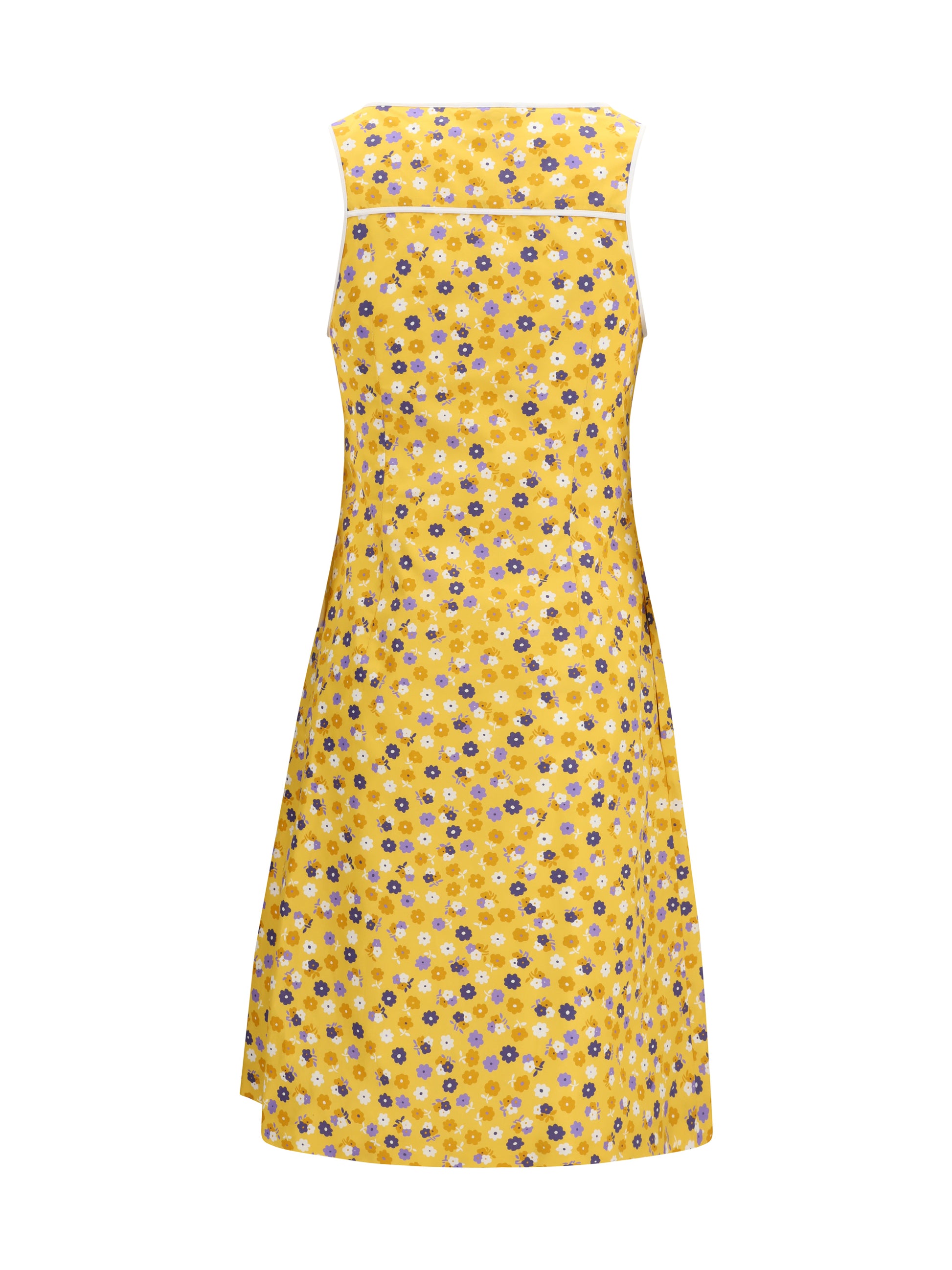 Miu Miu Women Floral Midi Dress MIU MIU