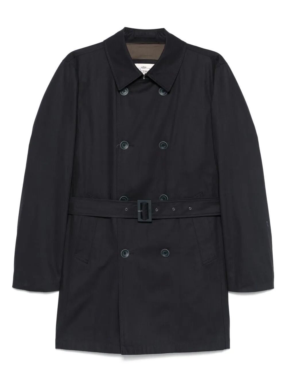 Herno Men Double-Breasted Trench Coat In Dean HERNO