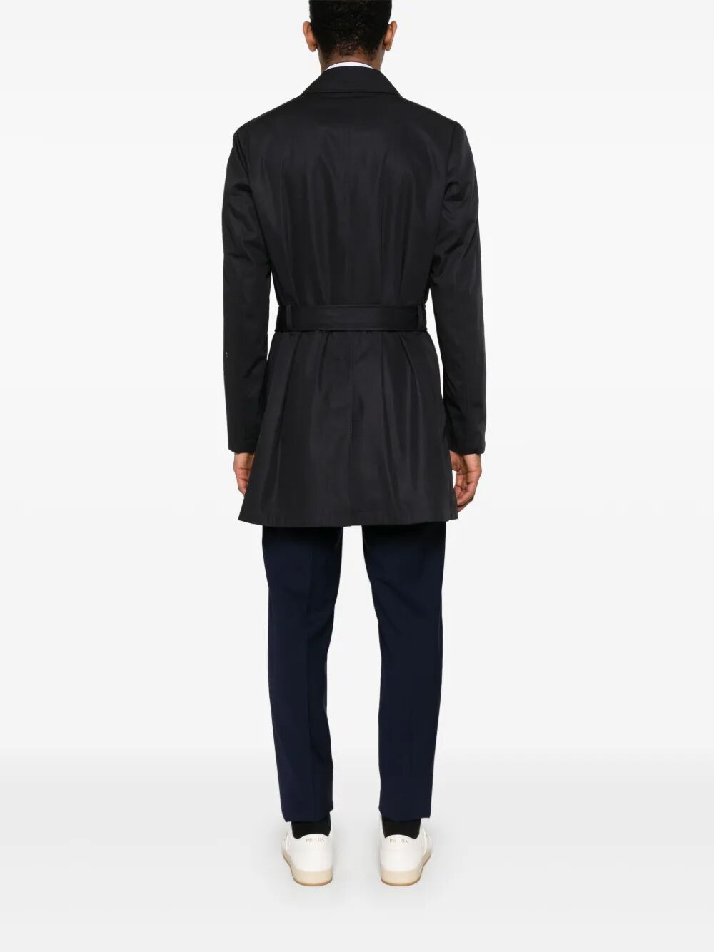 Herno Men Double-Breasted Trench Coat In Dean HERNO