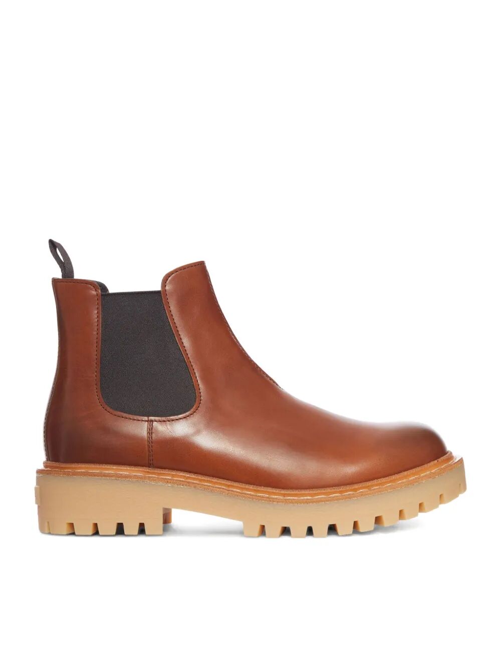Prada Men Leather Chelsea Boots PRADA