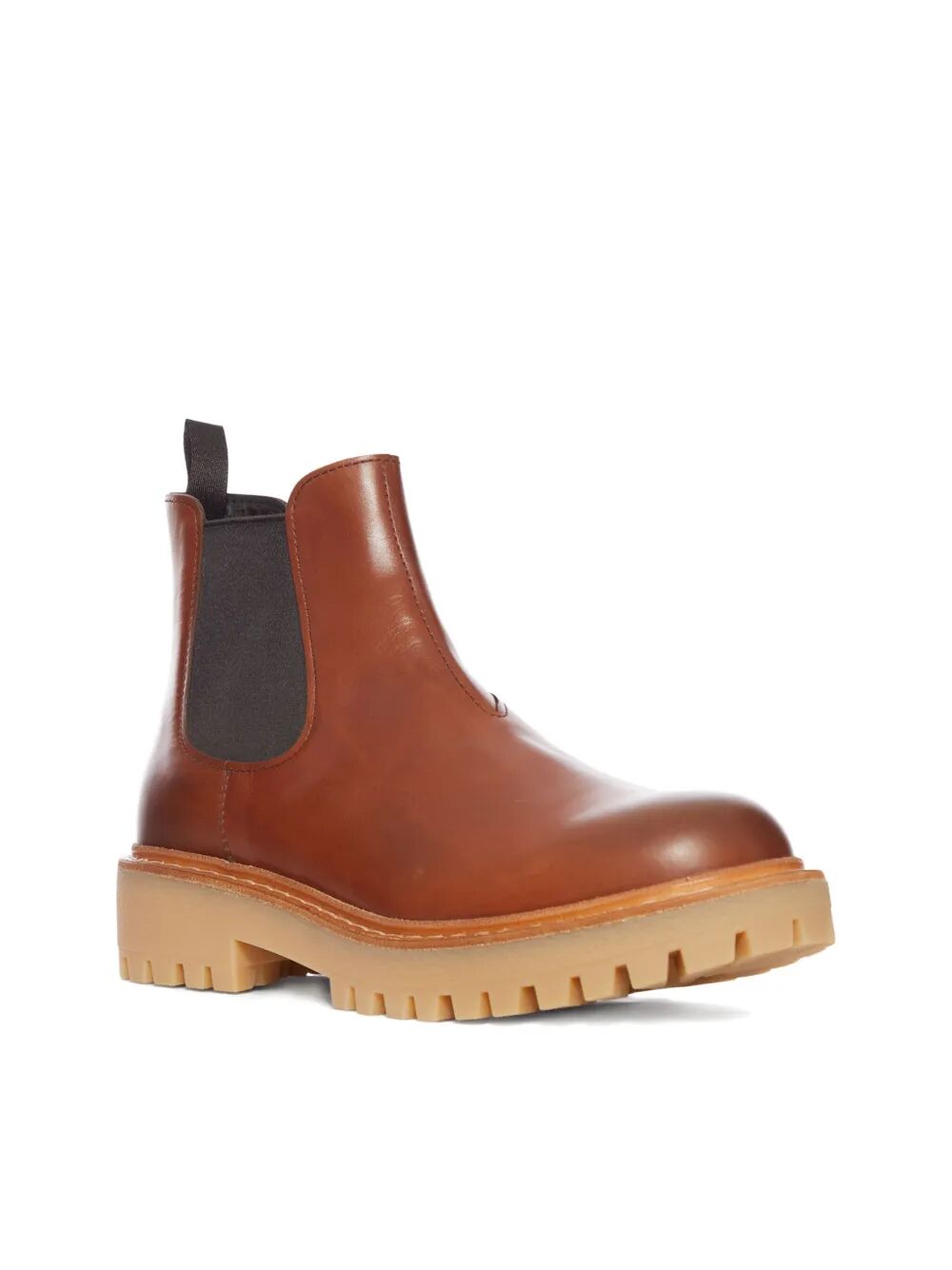Prada Men Leather Chelsea Boots PRADA