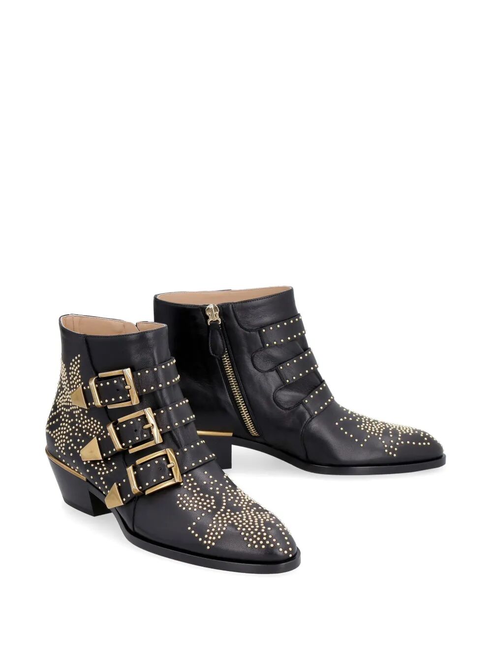 Chloe Women Susanna Nappa Leather Ankle Boot CHLOE