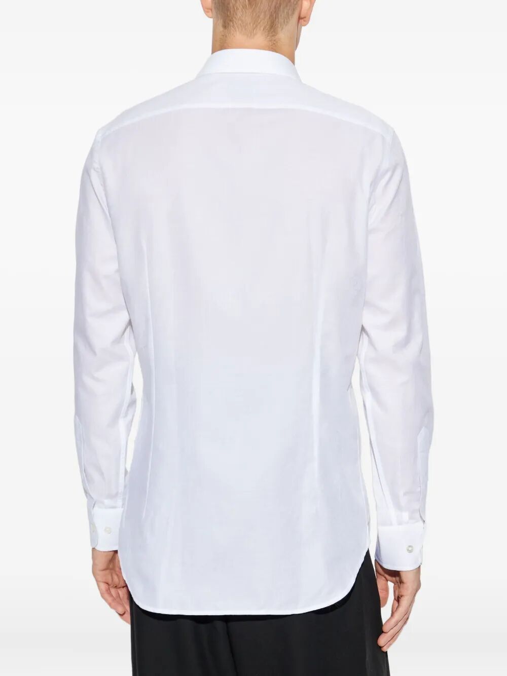 Etro Men Cotton Jacquard Shirt With Gecko Motif ETRO