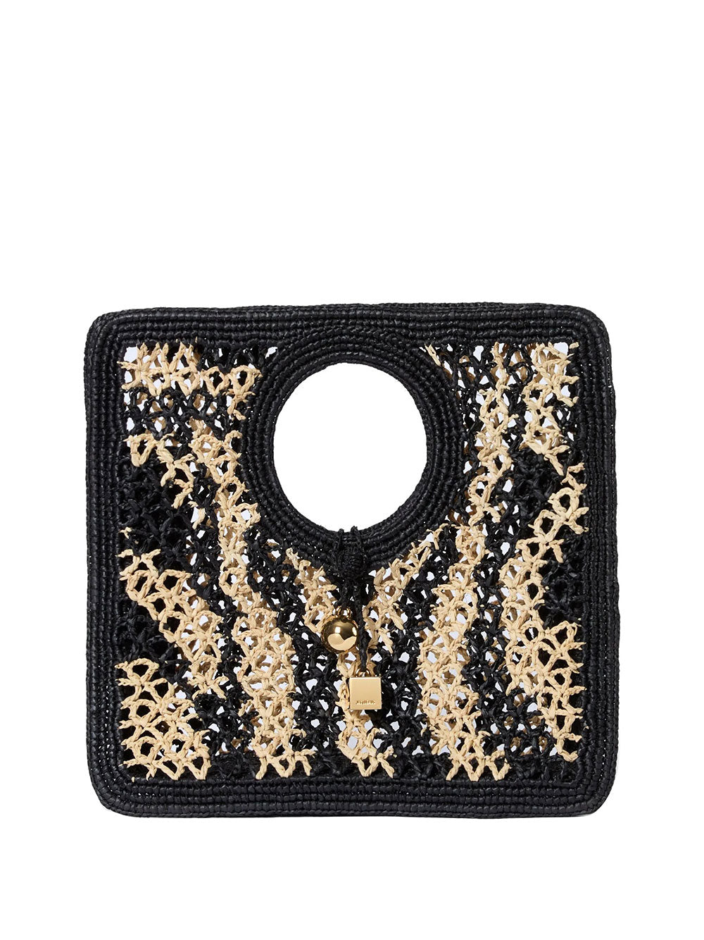 Jacquemus Women Le Petit Carré Spiaggia In Raffia JACQUEMUS