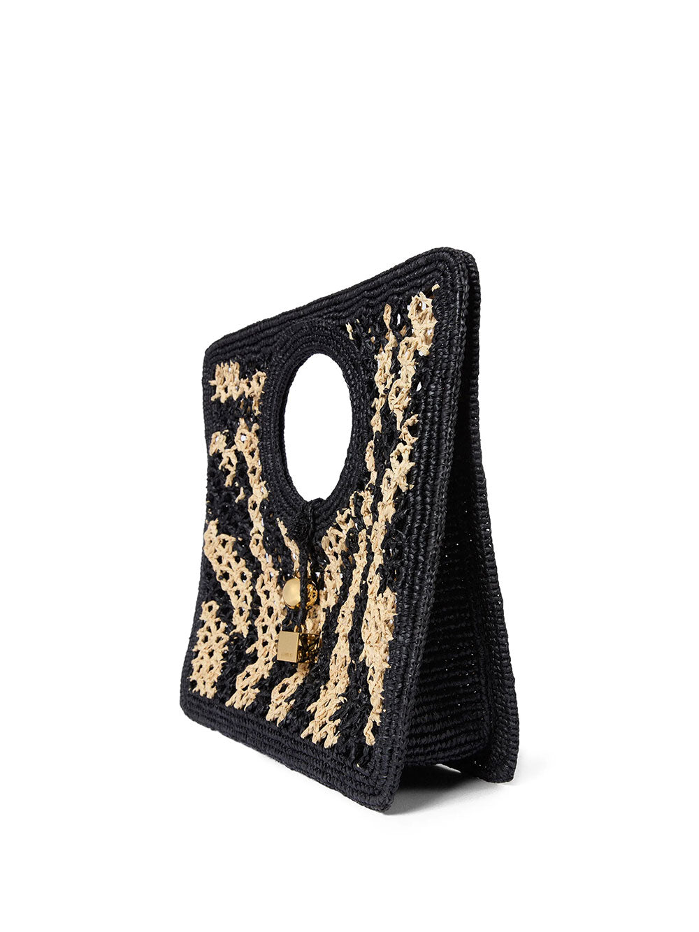 Jacquemus Women Le Petit Carré Spiaggia In Raffia JACQUEMUS