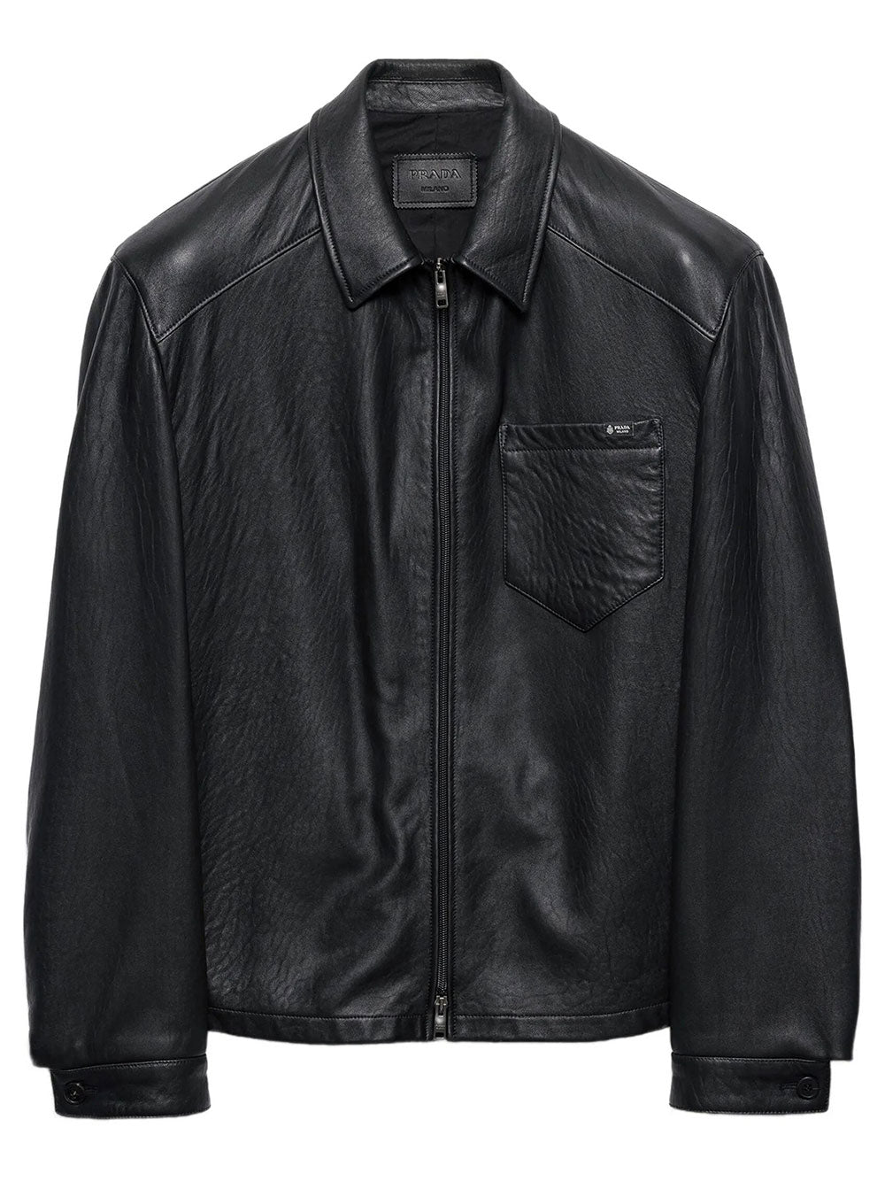 Prada Men Nappa Leather Jacket PRADA