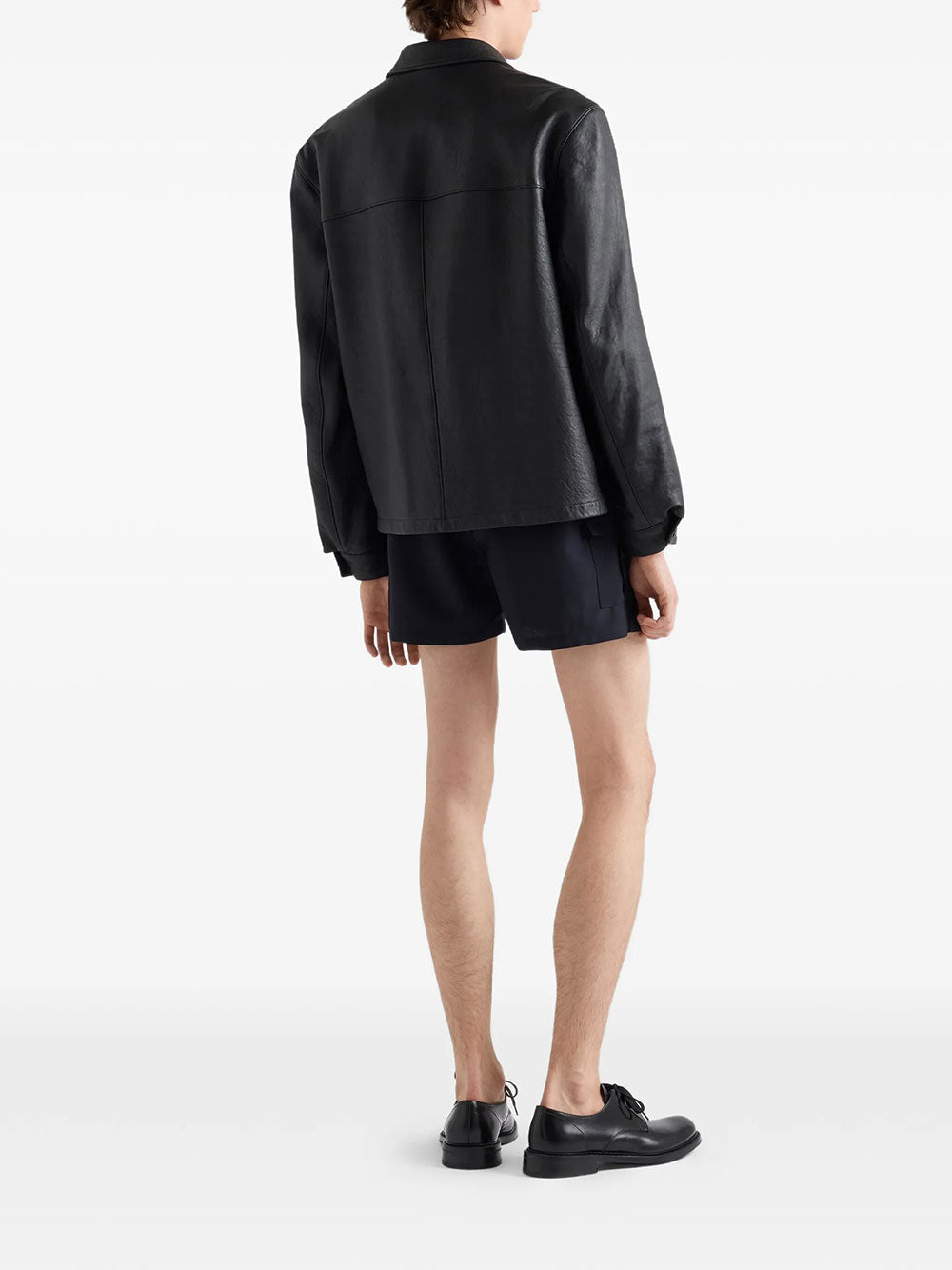 Prada Men Nappa Leather Jacket PRADA