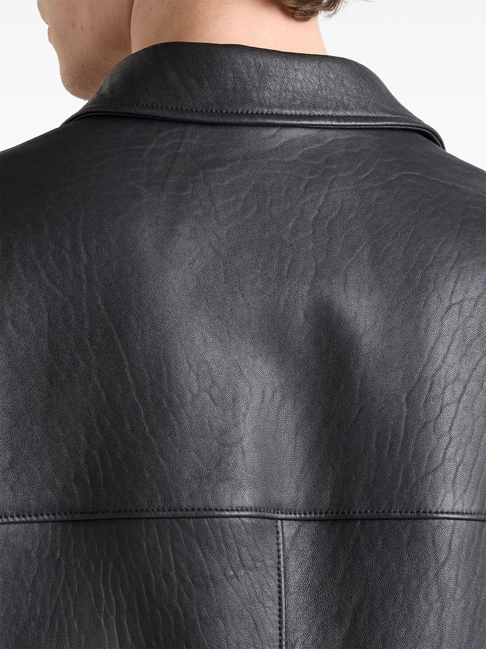 Prada Men Nappa Leather Jacket PRADA