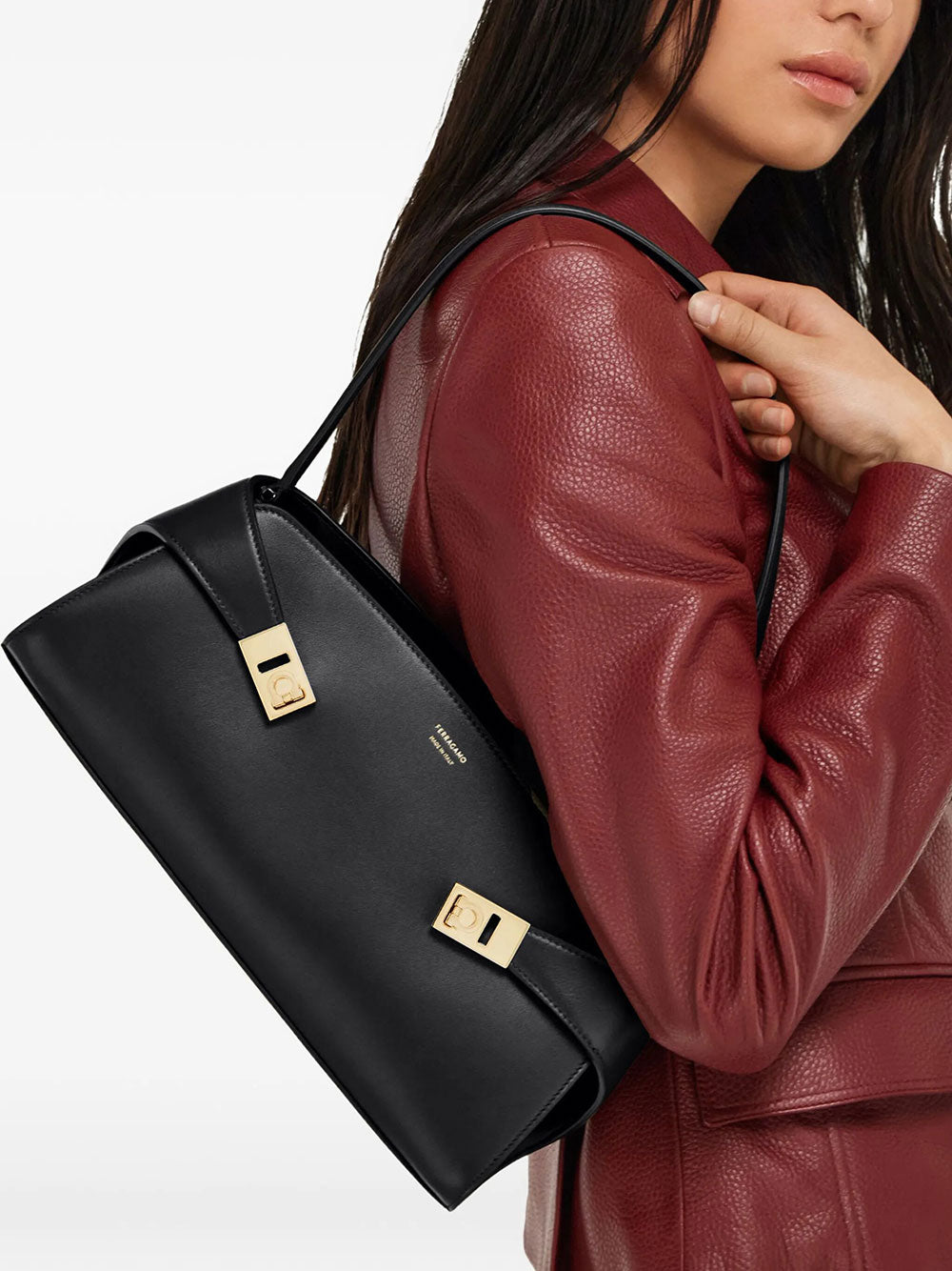 Ferragamo Women Hug East-West Shoulder Bag FERRAGAMO