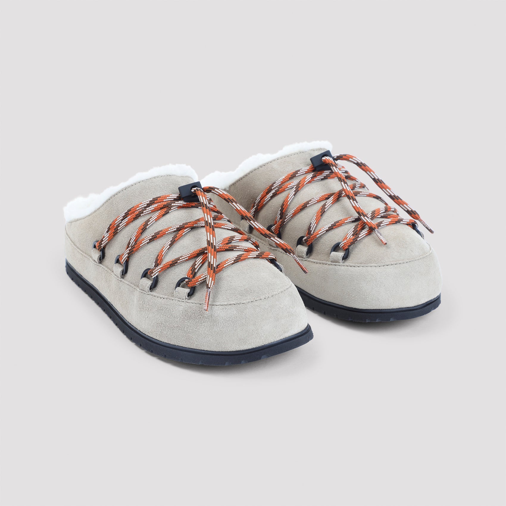 Prada Shearling-Lined Mules Women PRADA