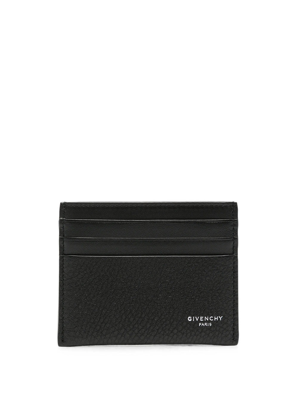 Givenchy Men Logo-Print Grained Leather Card Holder GIVENCHY