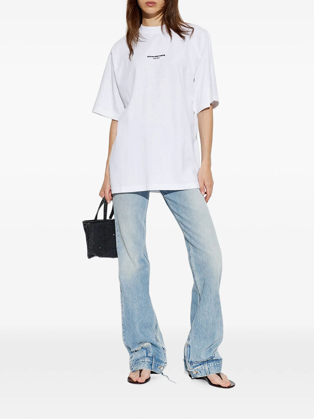 Alexander Wang Women Logo Print T-Shirt ALEXANDER WANG