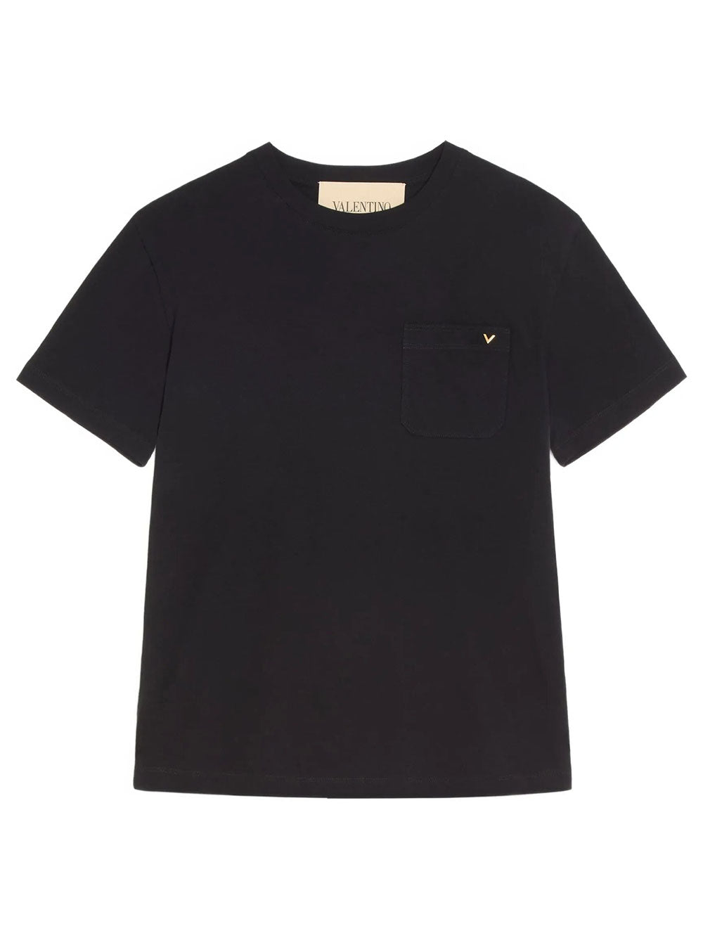 Valentino Garavani Men Valentino Cotton T-Shirt With Vgold VALENTINO GARAVANI