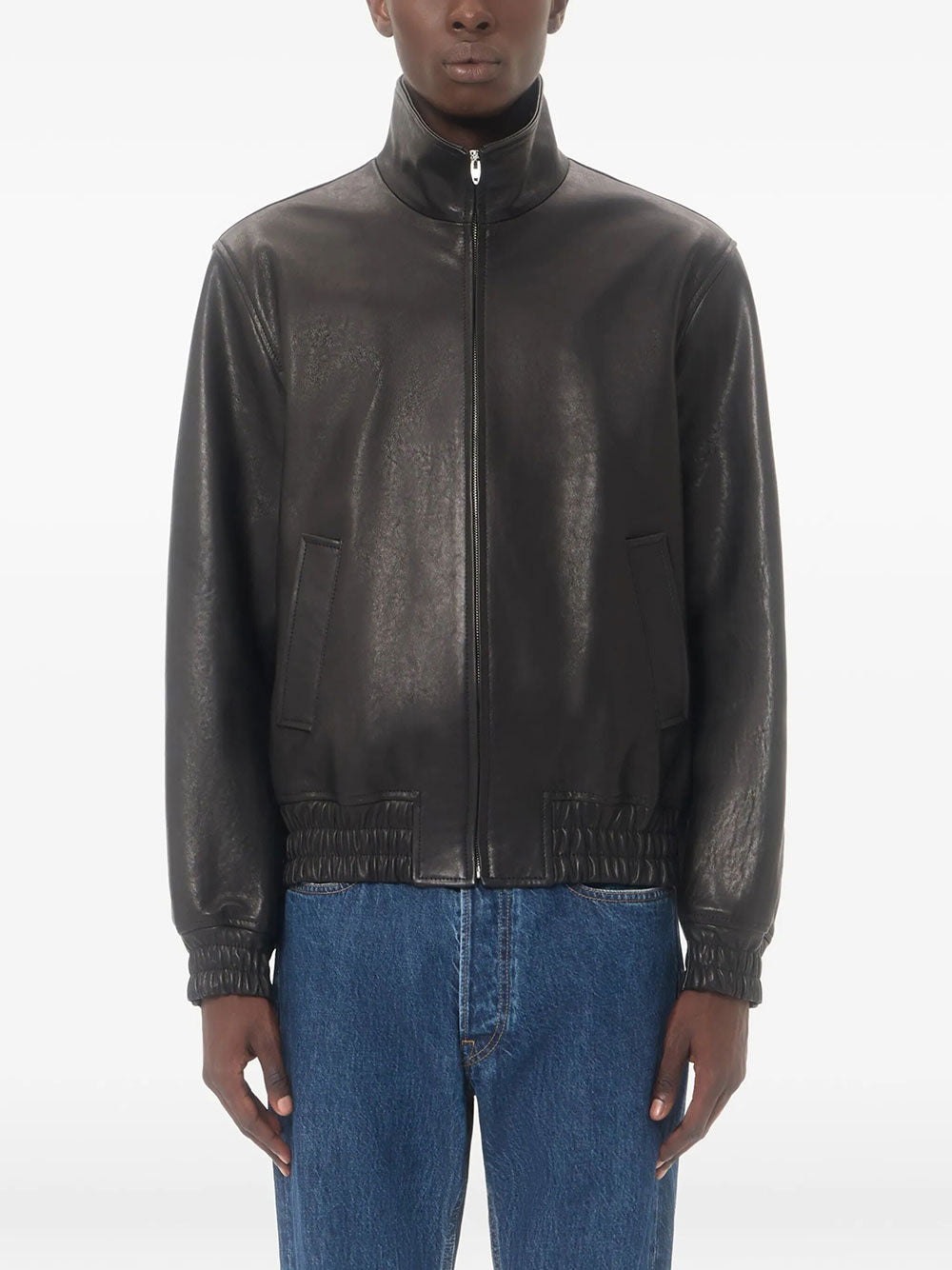 Valentino Garavani Men Valentino Leather Jacket VALENTINO GARAVANI