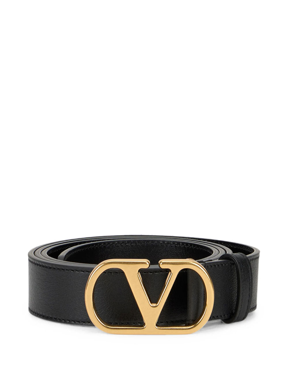 Valentino Garavani Men Vlogo Signature 30Mm Leather Belt VALENTINO GARAVANI