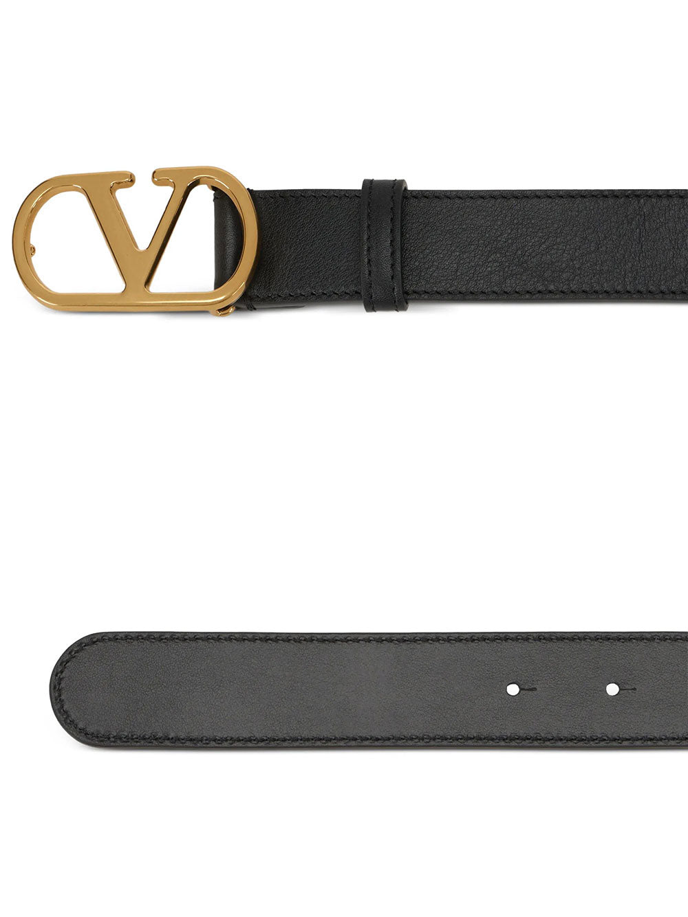 Valentino Garavani Men Vlogo Signature 30Mm Leather Belt VALENTINO GARAVANI
