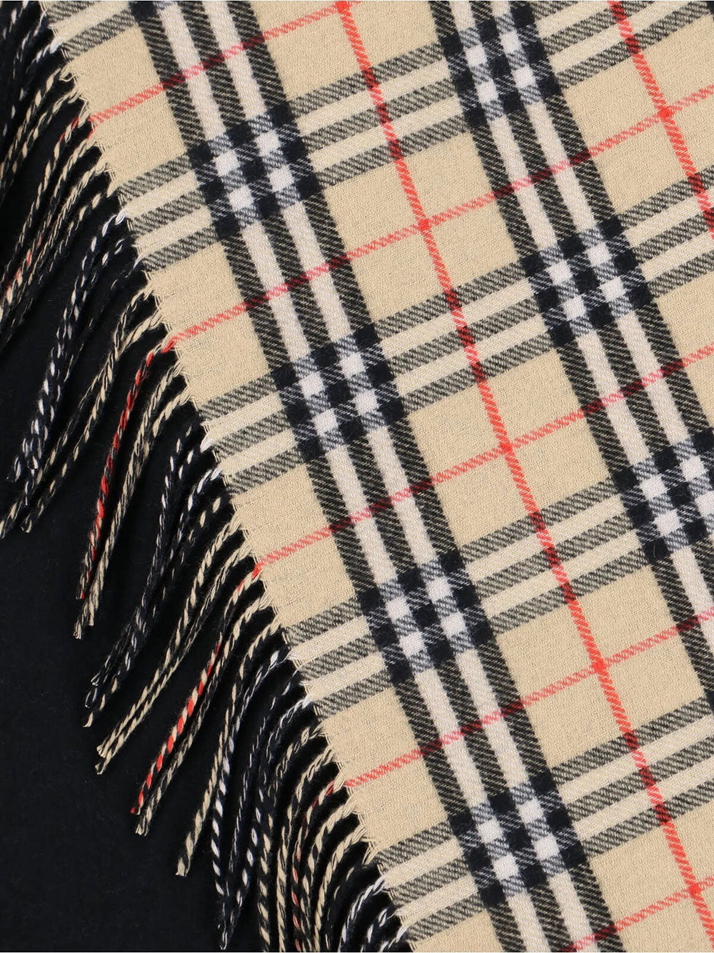 Burberry Women Reversible Check Wool Cape BURBERRY